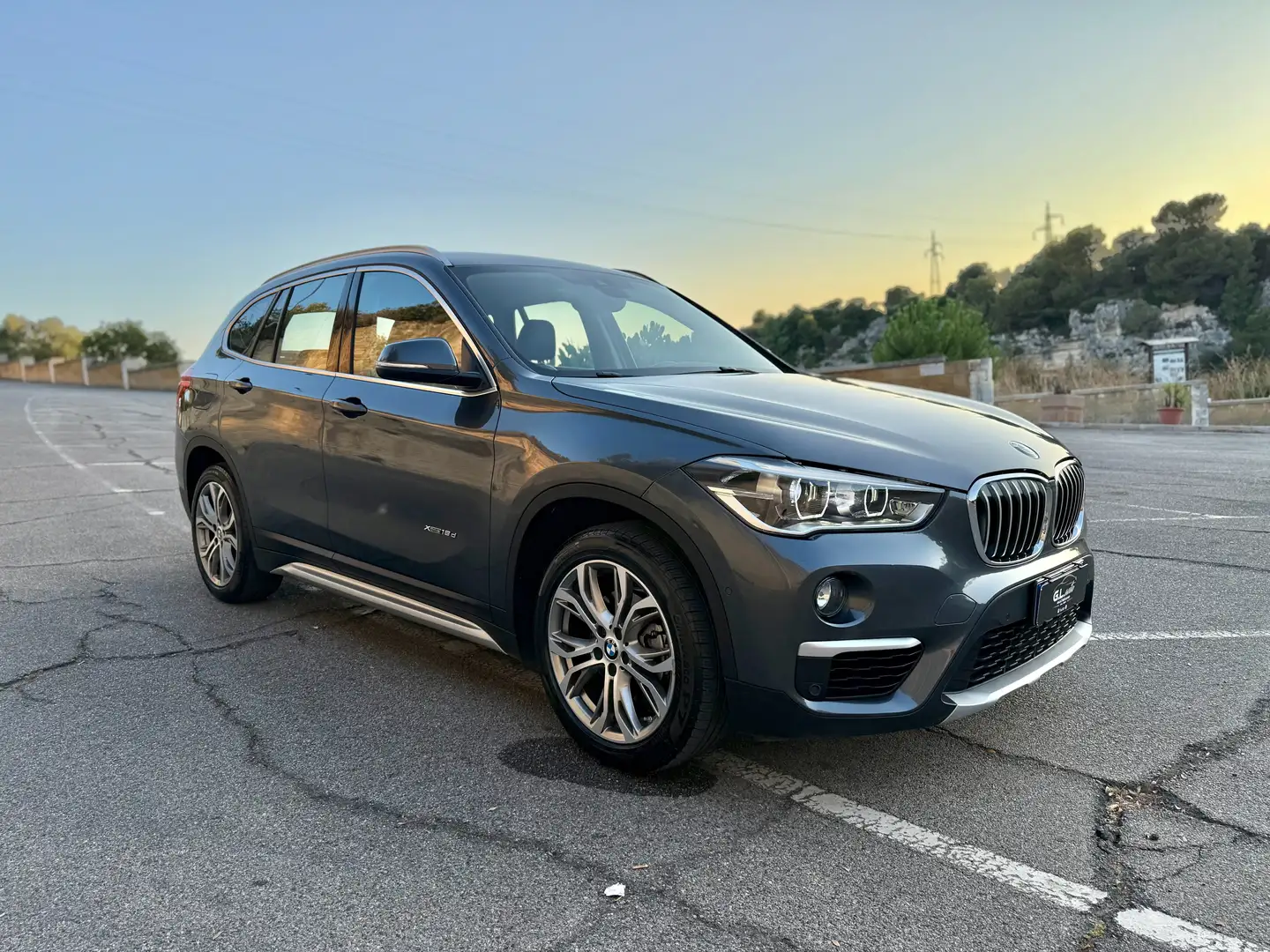 BMW X1 X-LINE/2.0 XDrive 150CV/CERCHI 18"/SOLO 116000 KM Grigio - 1