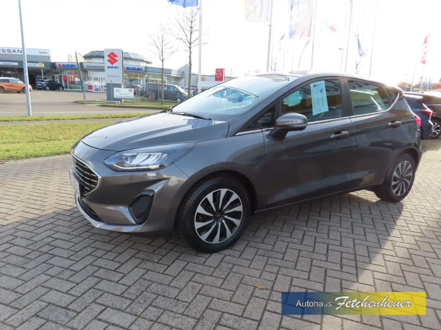 Ford Fiesta Titan. LED+KLIMAAUT+SHZ+TEMP+DAB+PDC+GJR Grau - 2