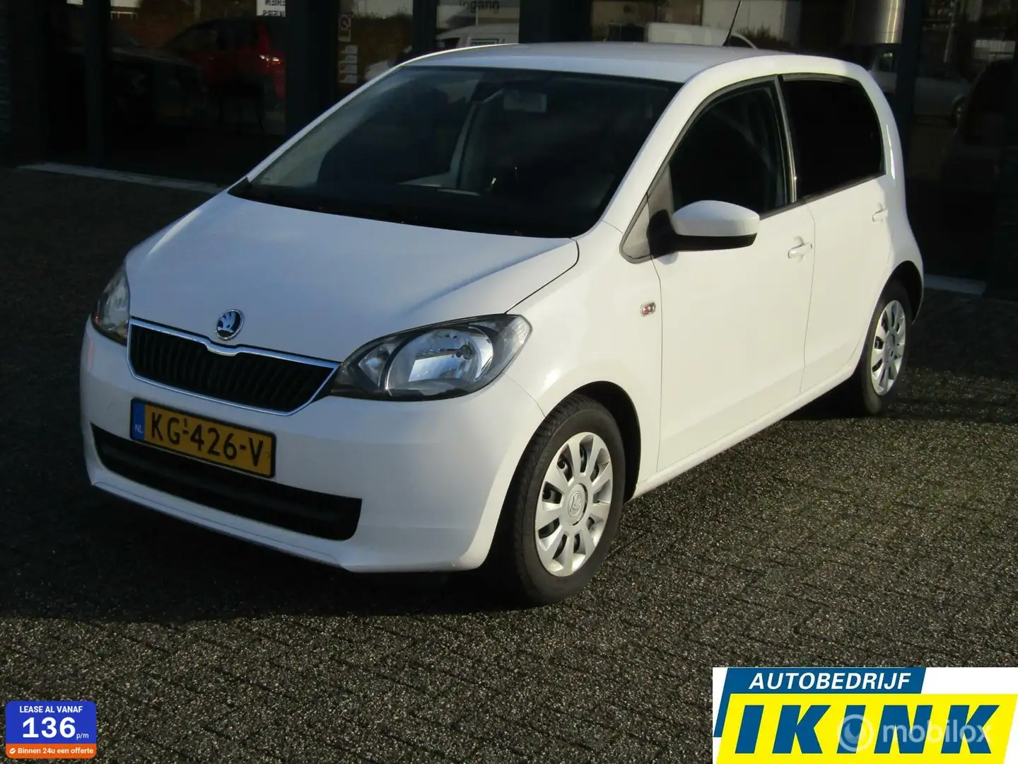 Skoda Citigo 1.0 Greentech Fresh Blanc - 1