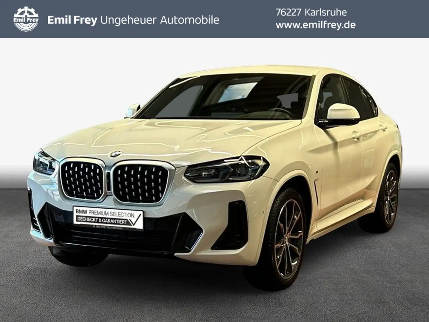 BMW X4 xDrive30i Aut. M-Paket Head-Up Laser Weiß - 1
