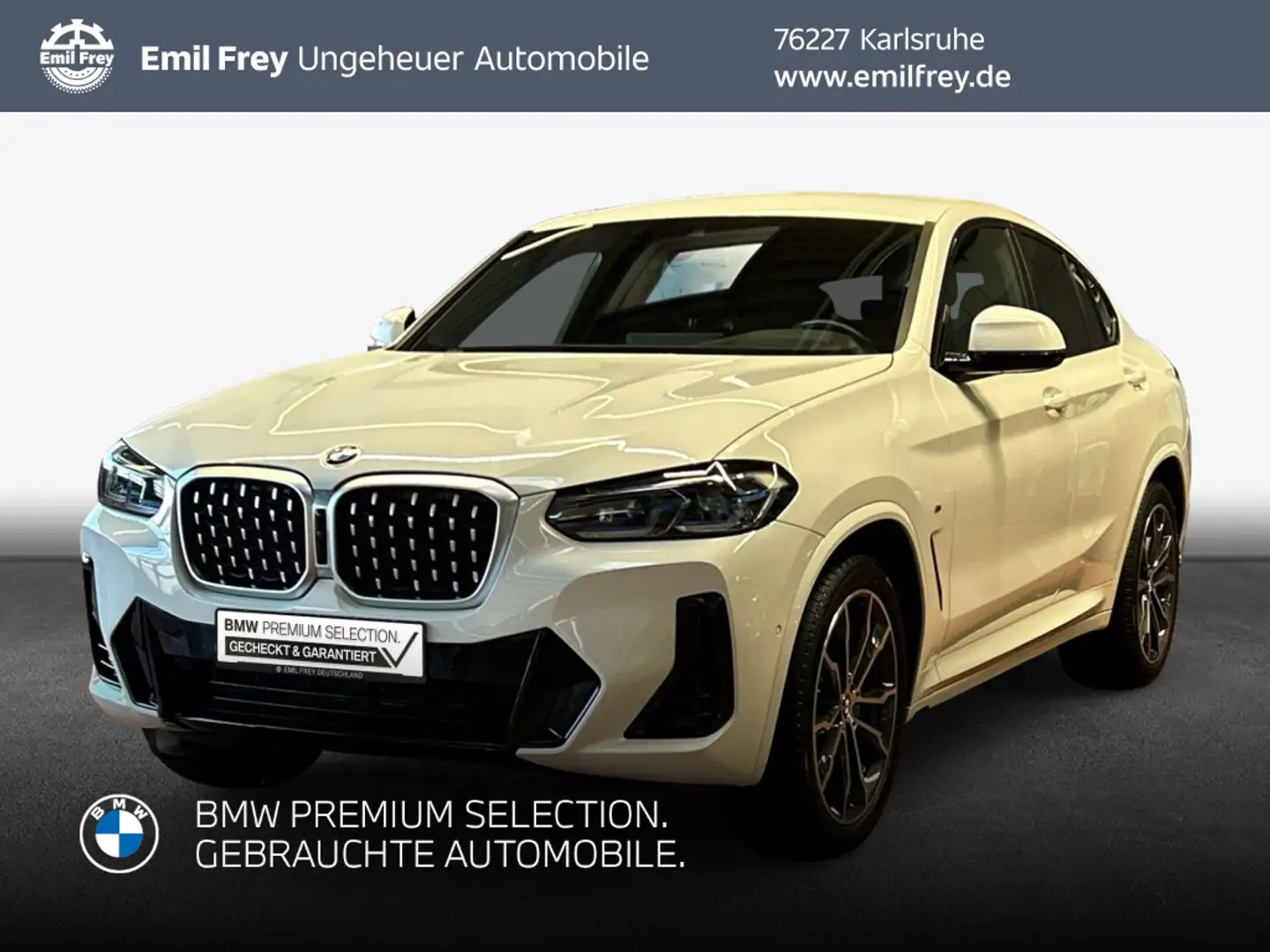 BMW X4 xDrive30i Aut. M-Paket Head-Up Laser Weiß - 1