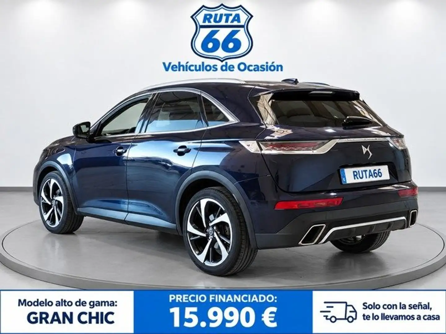 DS Automobiles DS 7 Crossback 1.6 PT. Grand Chic Aut. 225 Azul - 2