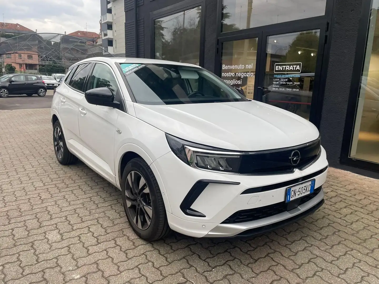 Opel Grandland 1.2 Turbo 12V 130 CV Business Elegance Blanc - 1