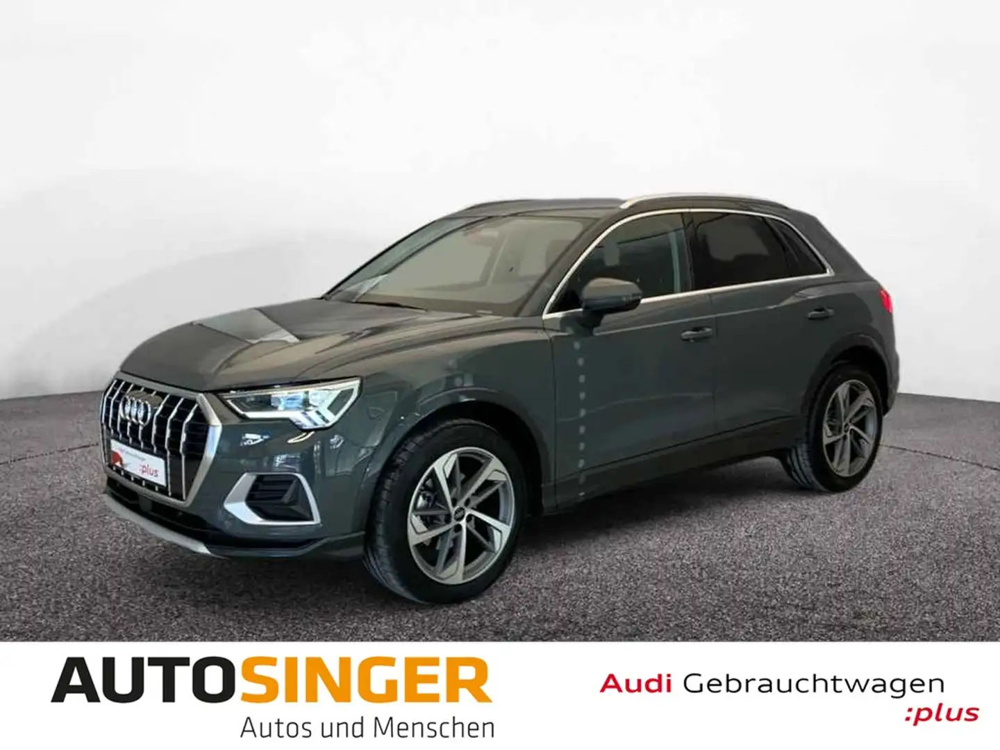 Audi Q3 advanced 35 TFSI S tronic *AHK*LED*ACC*NAVI* Grijs - 1
