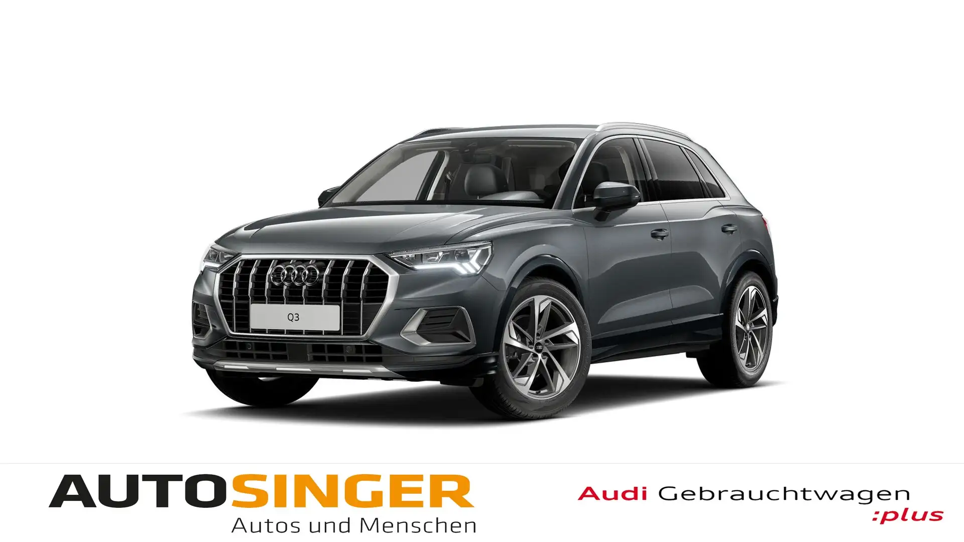 Audi Q3 advanced 35 TFSI S tronic *AHK*LED*ACC*NAVI* Grau - 1