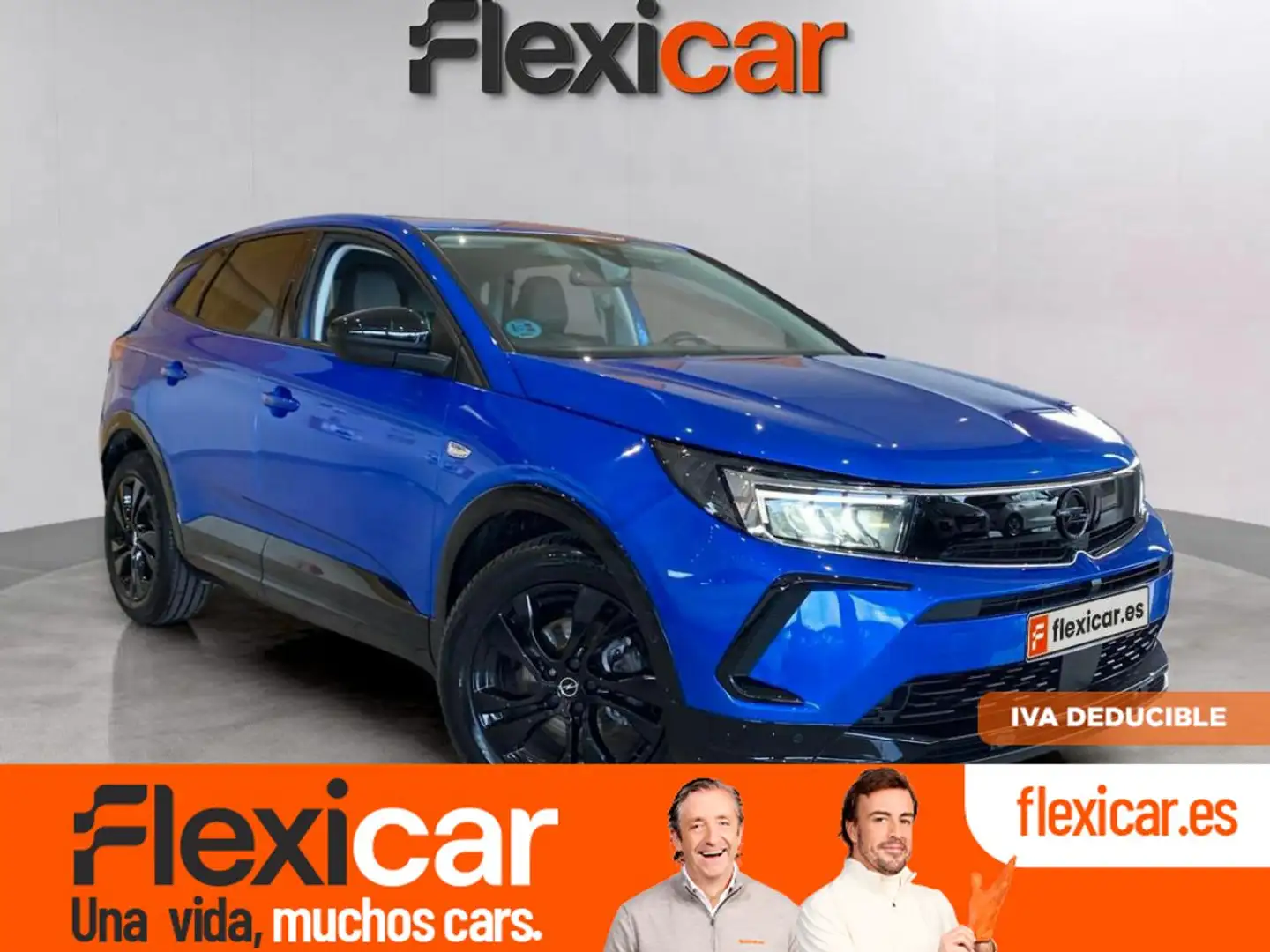 Opel Grandland 1.2 Turbo Design & Tech Azul - 1