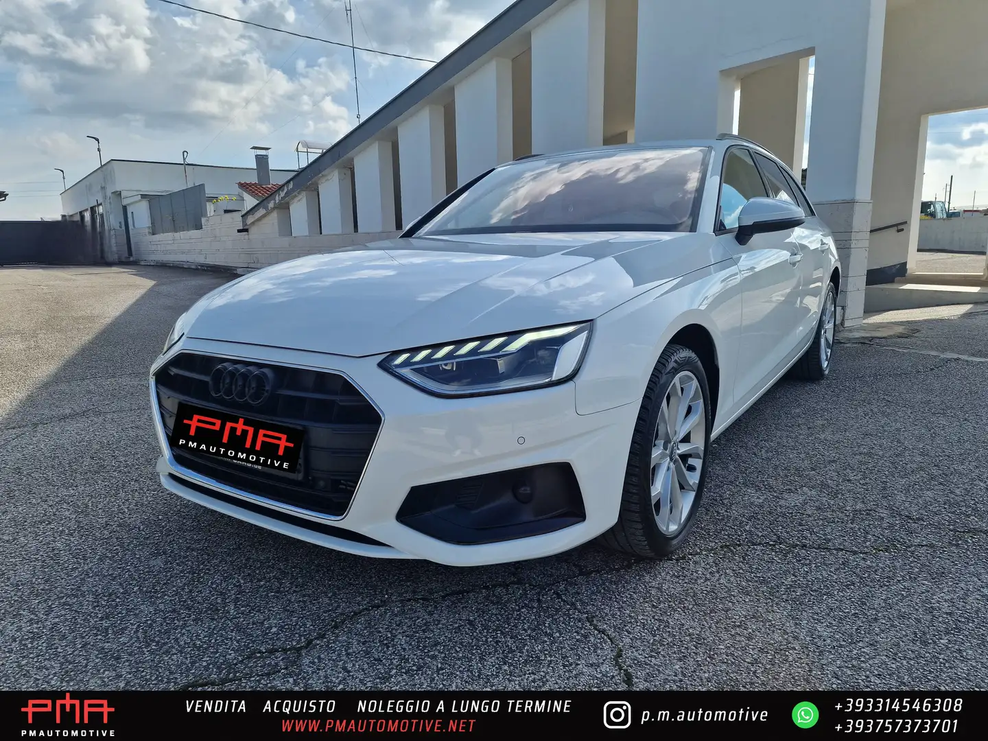 Audi A4 Avant 40 2.0 g-tron Design 170cv s-tronic Weiß - 1