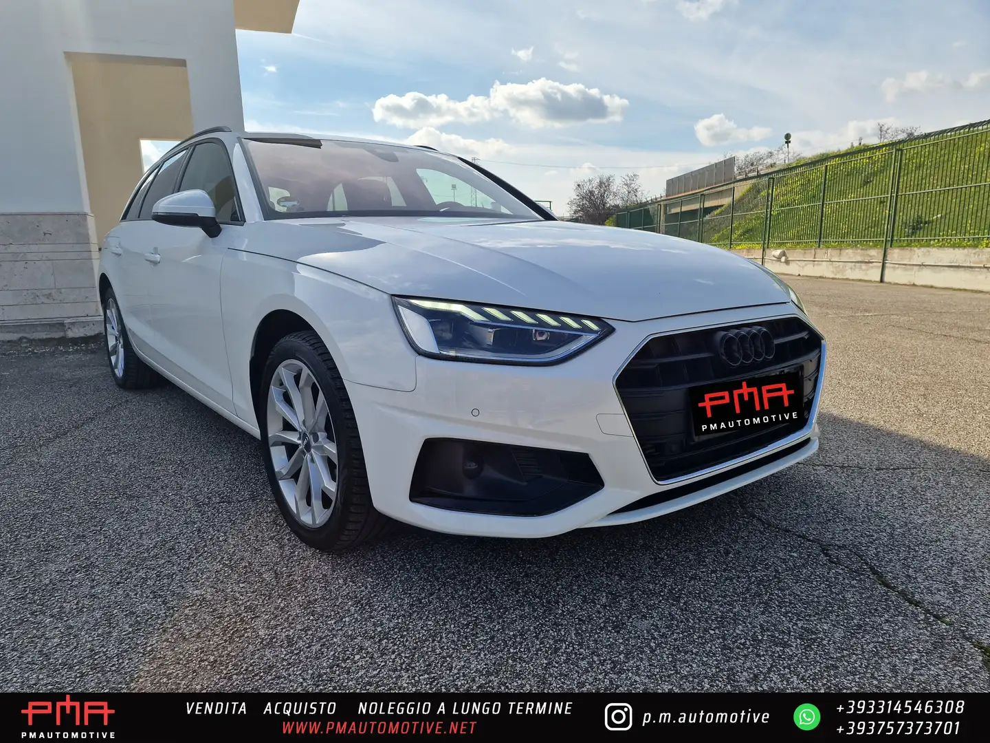 Audi A4 Avant 40 2.0 g-tron Design 170cv s-tronic Weiß - 2