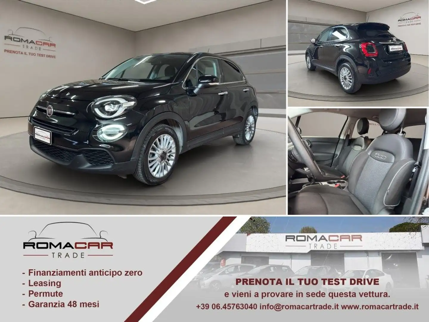 Fiat 500X 1.0 T3 120 CV Business Negro - 1