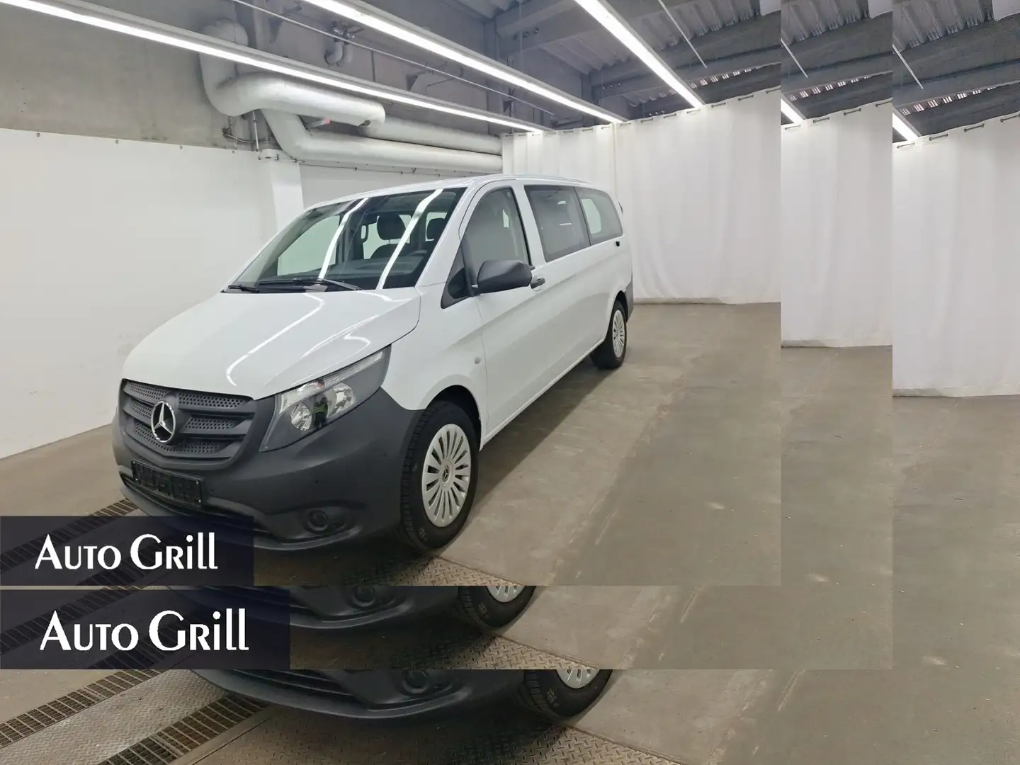 Mercedes-Benz Vito Tourer Pro Extralang +Cam.+Navi+AHKVorb+Totw Weiß - 1