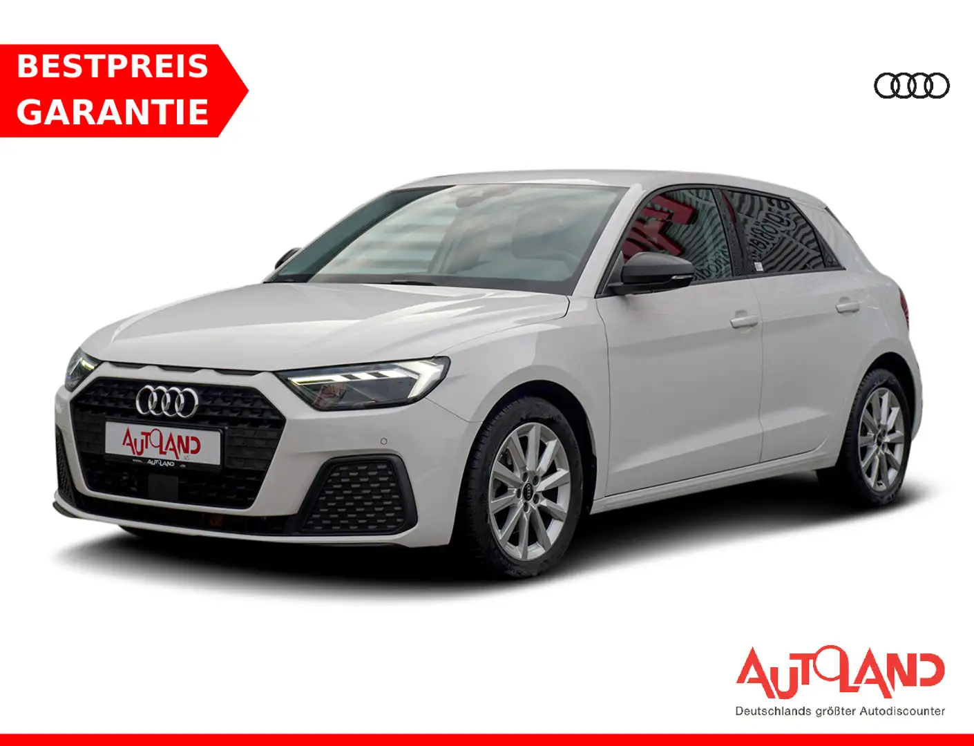Audi A1 Sportback 30 TFSI S-Tronic LED PDC DAB USB Weiß - 1