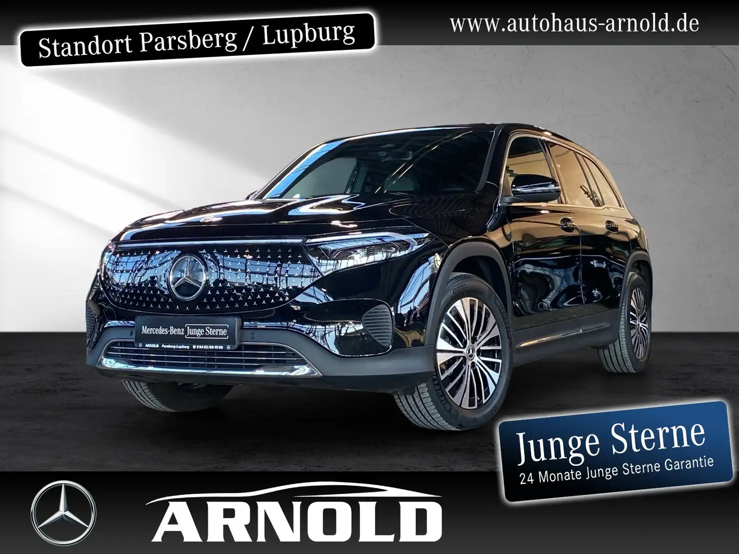 Mercedes-Benz EQB 300 EQB 300 4M ElectricArt AHK Winter-P Distr Kamera Schwarz - 1