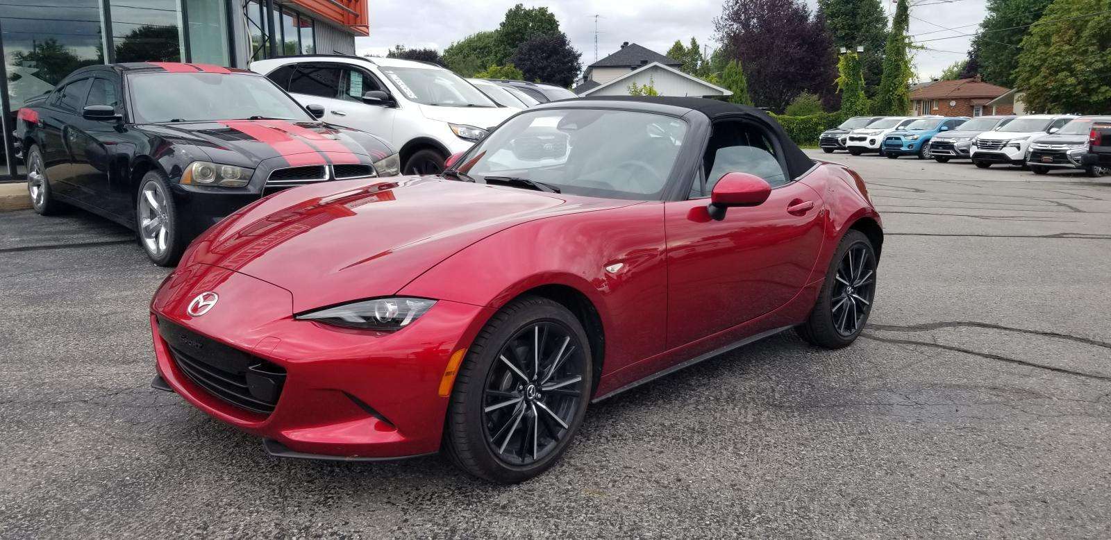 2025 Mazda MX-5 Miata GT **GRAND TOURING**AUTOMATIQUE**CUIR**CAM.DE RECU — снимка 1