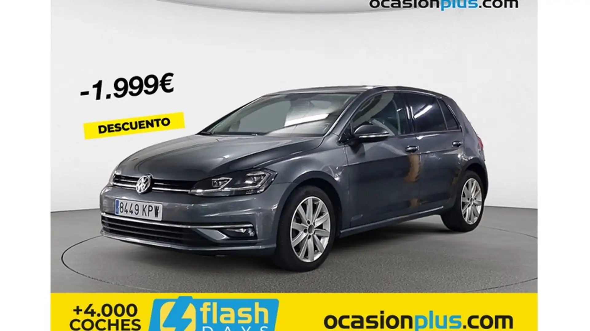 Volkswagen Golf 1.6TDI Advance DSG7 85kW Gris - 1
