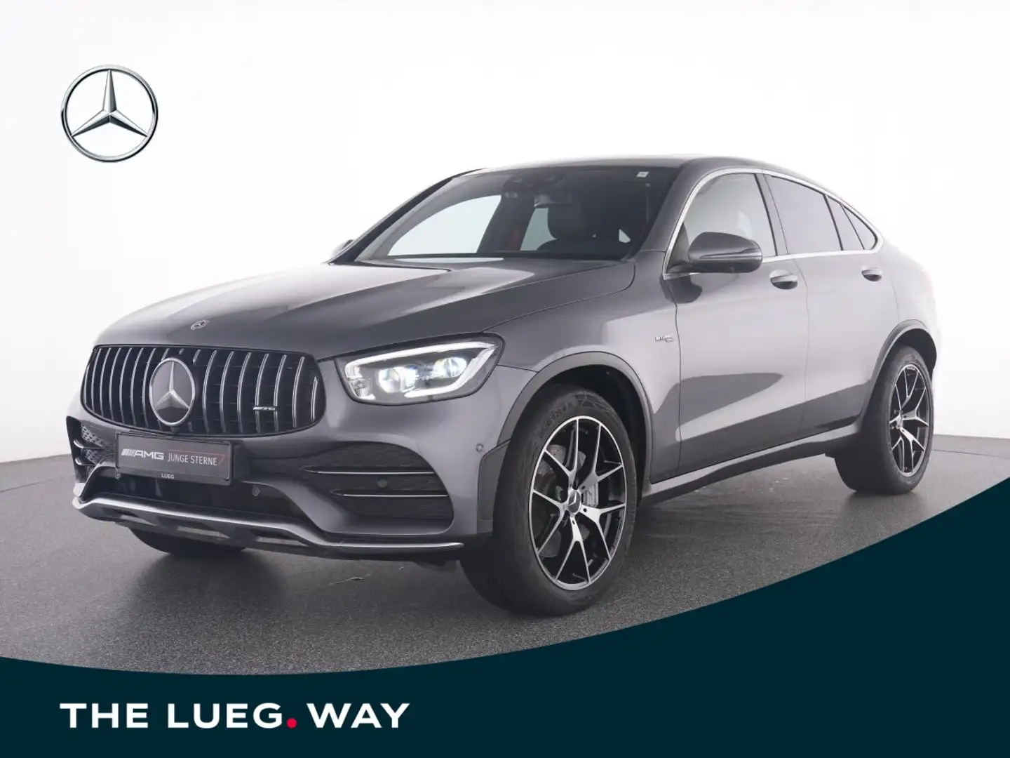 Mercedes-Benz GLC 43 AMG 4M Coupe MBUX+SHD+Burm+MBeam+20"+360° Gri - 1