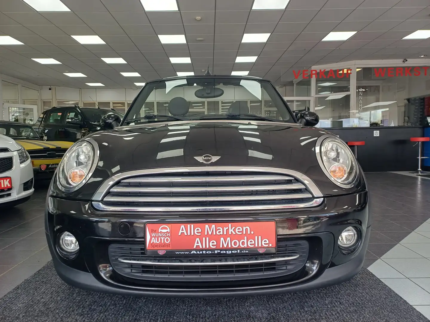 MINI Cooper Cabrio TÜV & Service neu / So+Wi Räder Schwarz - 2