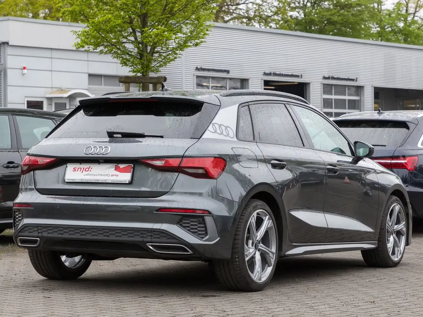 Audi A3 A3 SPB 30 TDI 2x S LINE KAMERA LED MATRIX "18" Grijs - 2