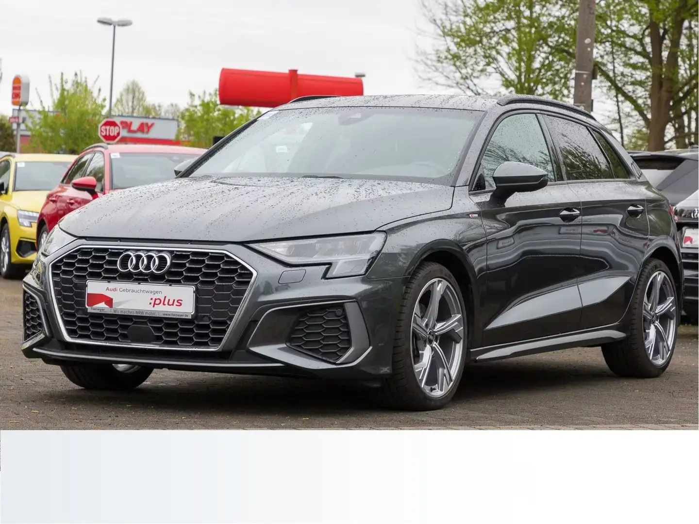 Audi A3 A3 SPB 30 TDI 2x S LINE KAMERA LED MATRIX "18" Grijs - 1