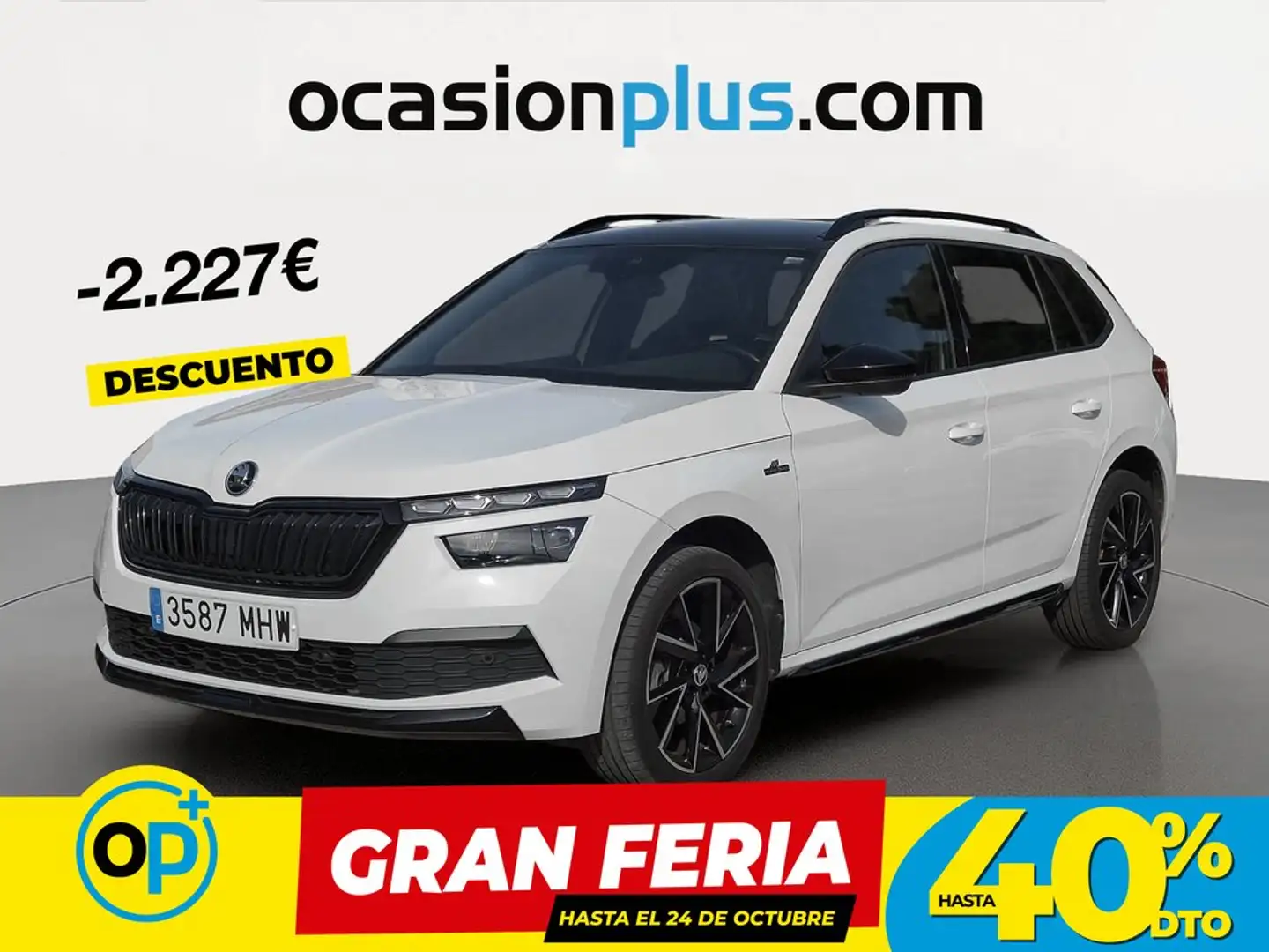 Skoda Kamiq 1.5 TSI Montecarlo DSG Blanco - 1