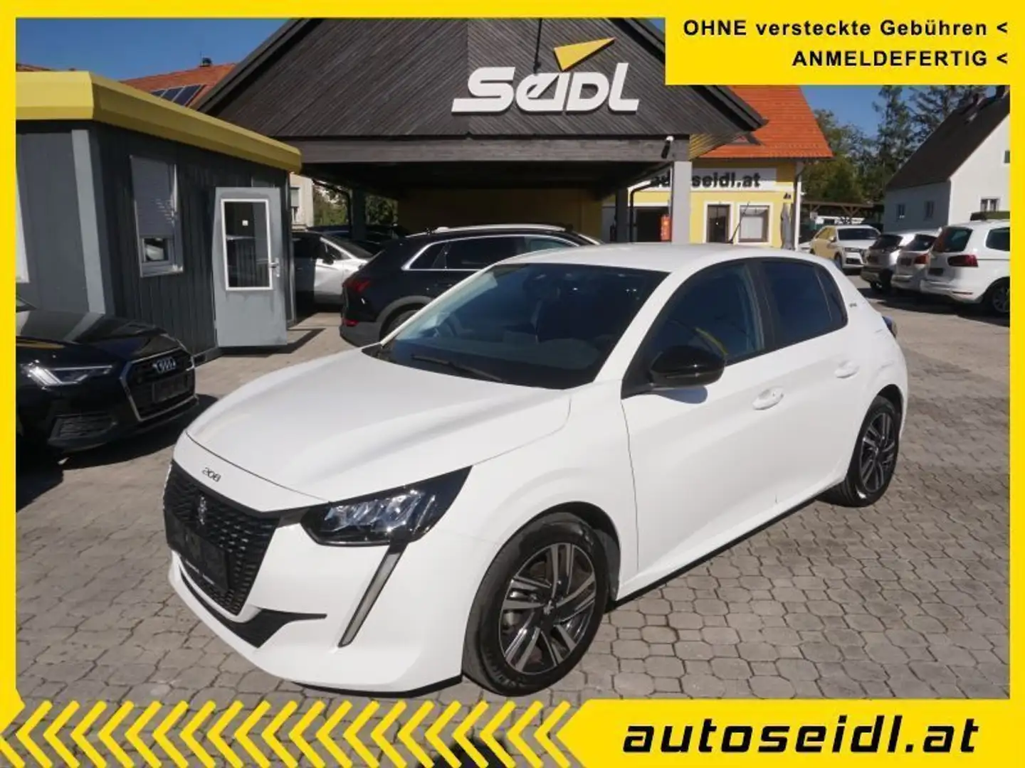 Peugeot 208 1,2 Style PureTech *2023er+LED* Weiß - 1