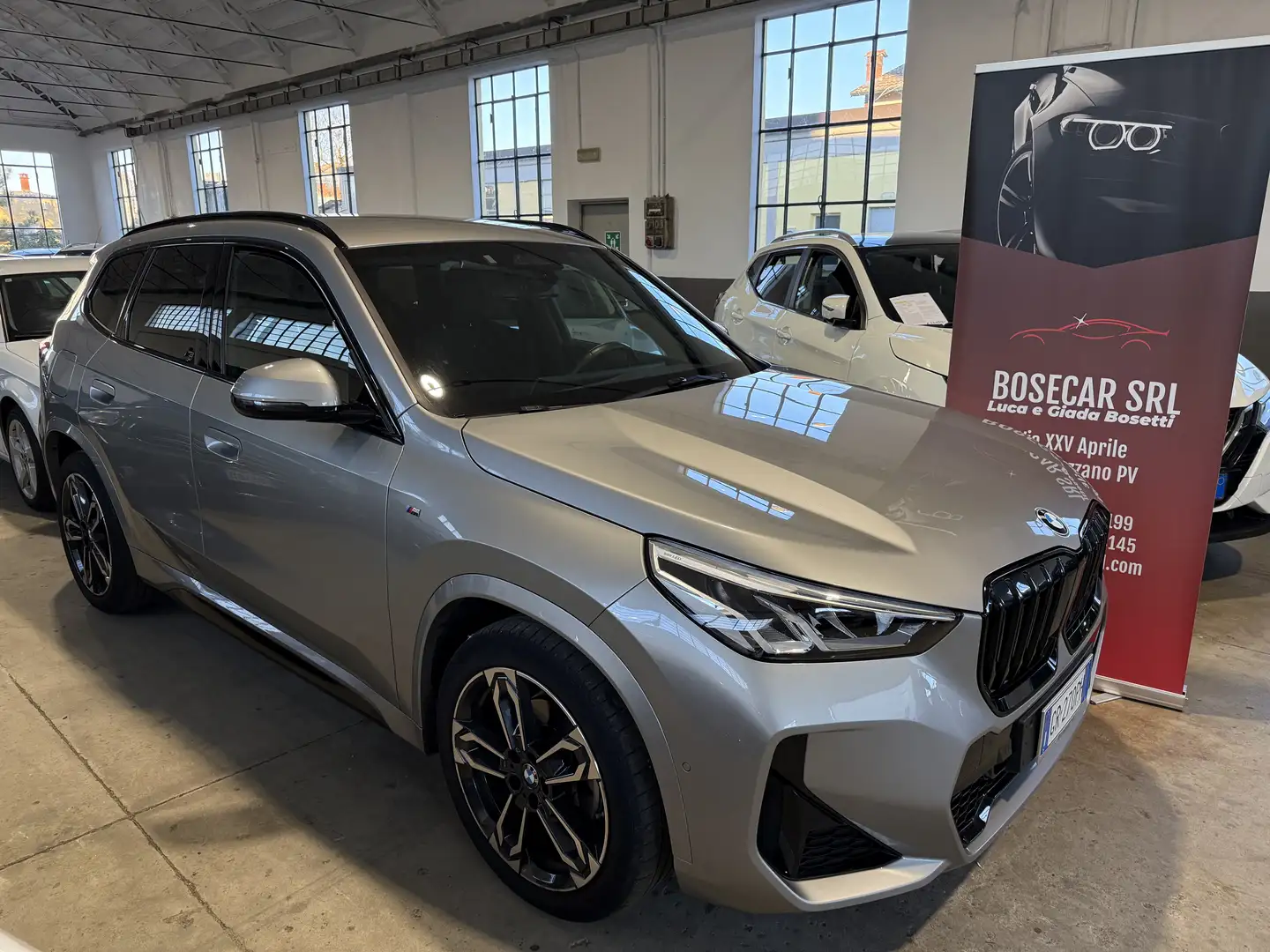 BMW X1 sdrive18d MSport auto GARANZIA E MANUT BMW 2028 Gris - 1