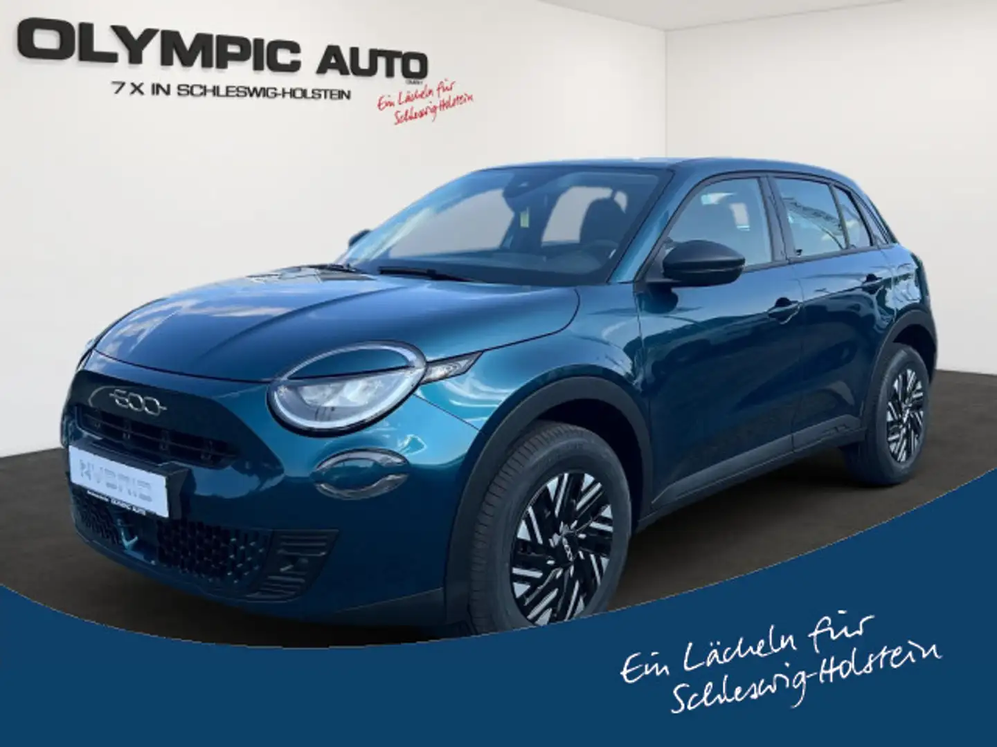 Fiat 600 1.2 Hybrid 125-Jahre-Edition SHZG LED KAMERA Grün - 1