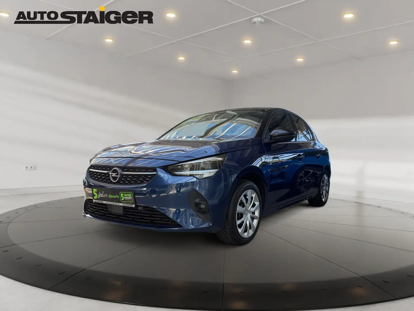 Opel Corsa-e Elegance Navi Klimaautomatik SHZ Blu/Azzurro - 2