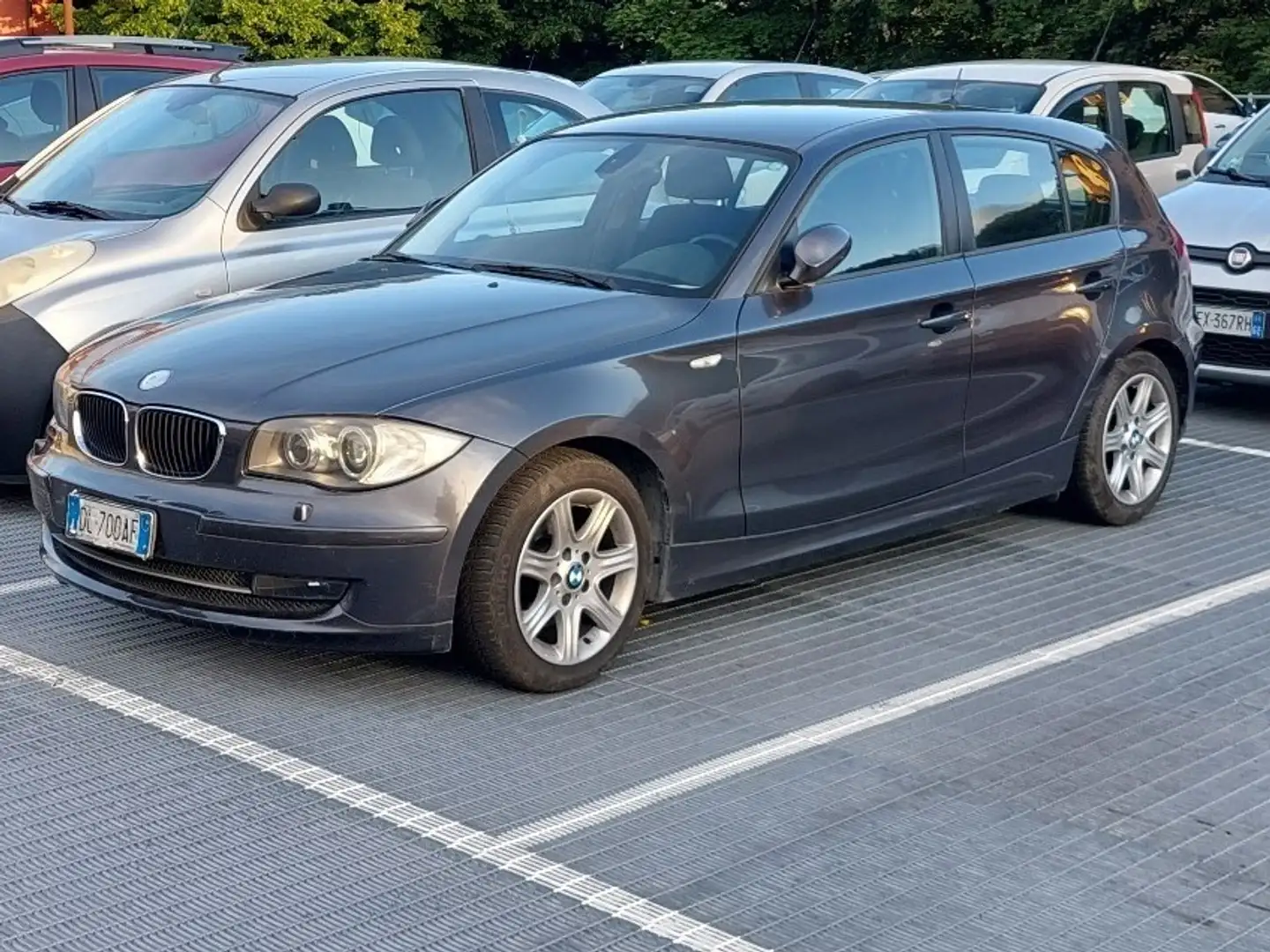 BMW 120 120d 5p Eletta dpf Сірий - 1