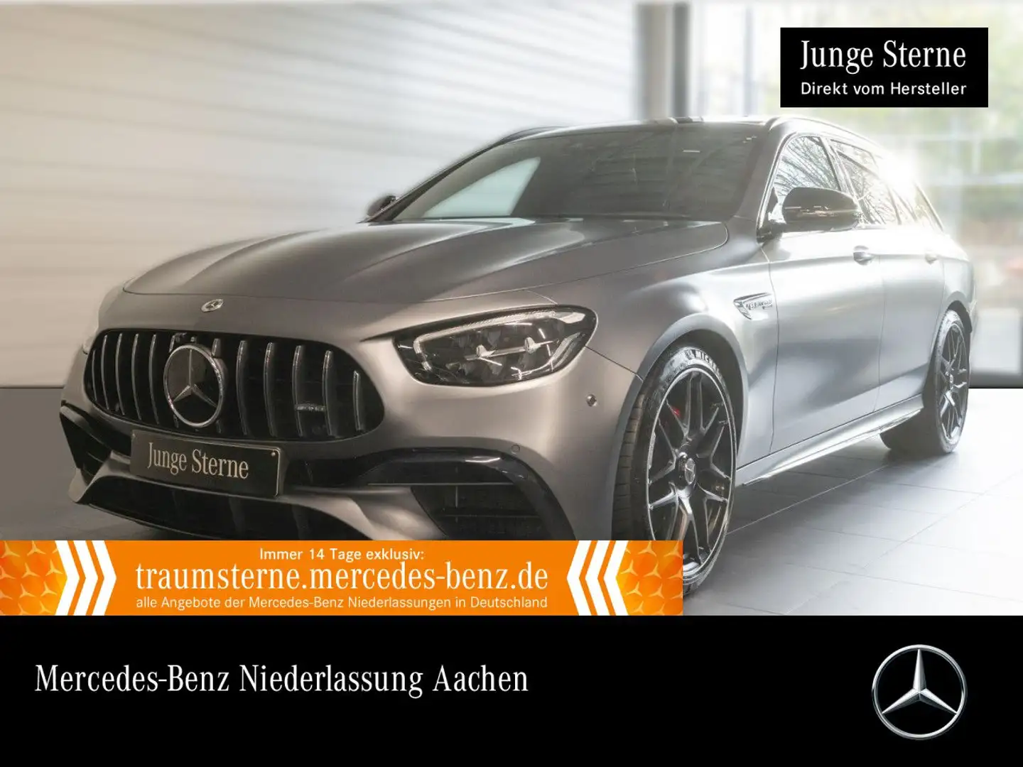 Mercedes-Benz E 63 AMG E 63 S 4M T-Modell AMG+DRIVERS+NIGHT+PANO+360+AHK Grau - 1