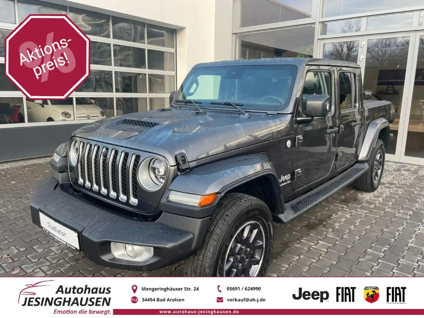 Jeep Gladiator OVERLAND 3.0l V6 194KW(264PS) 4X4 AT8 Szürke - 1