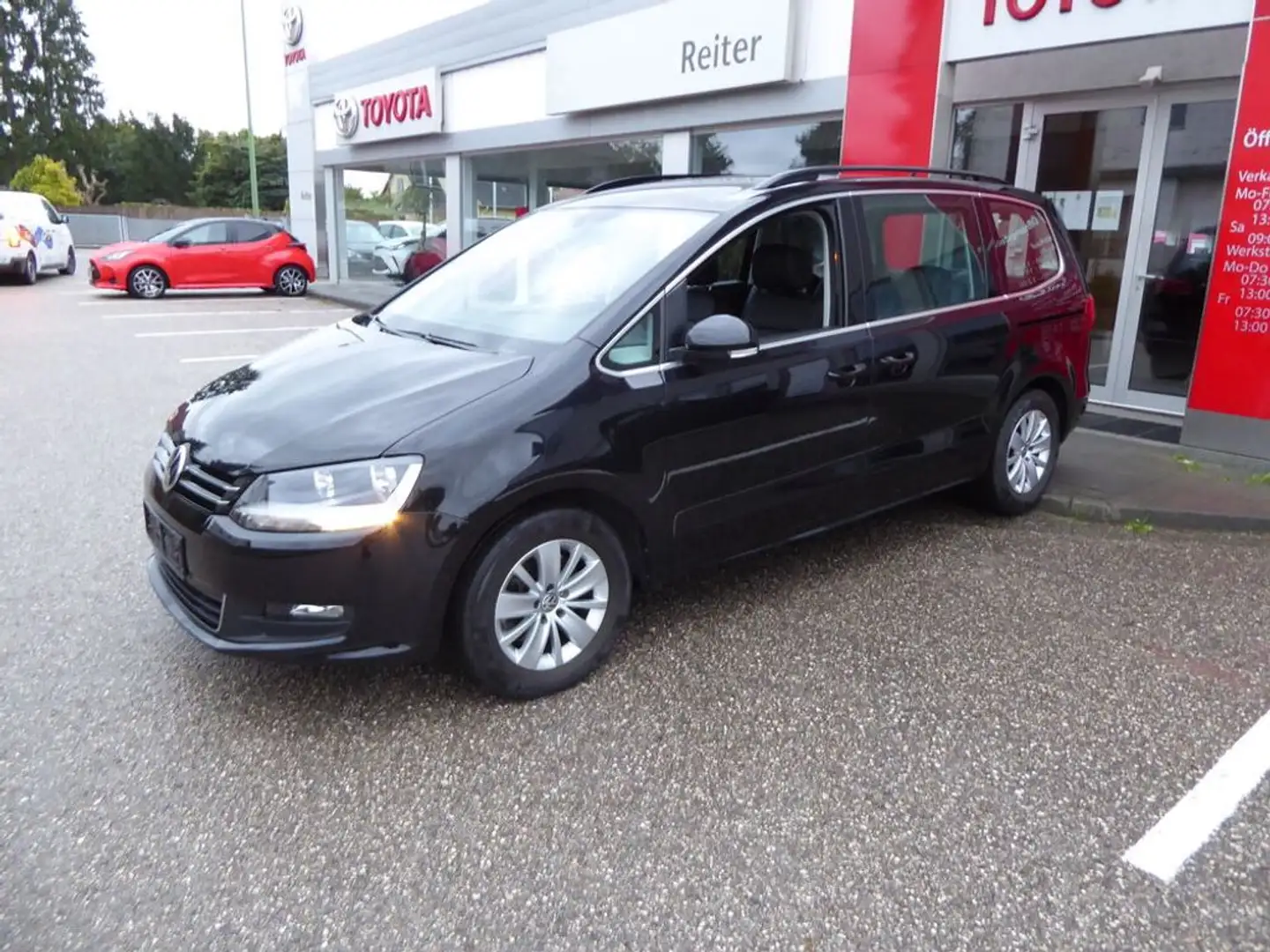Volkswagen Sharan 2,0 TDI *NAVI*AHK*SHZ* Noir - 2