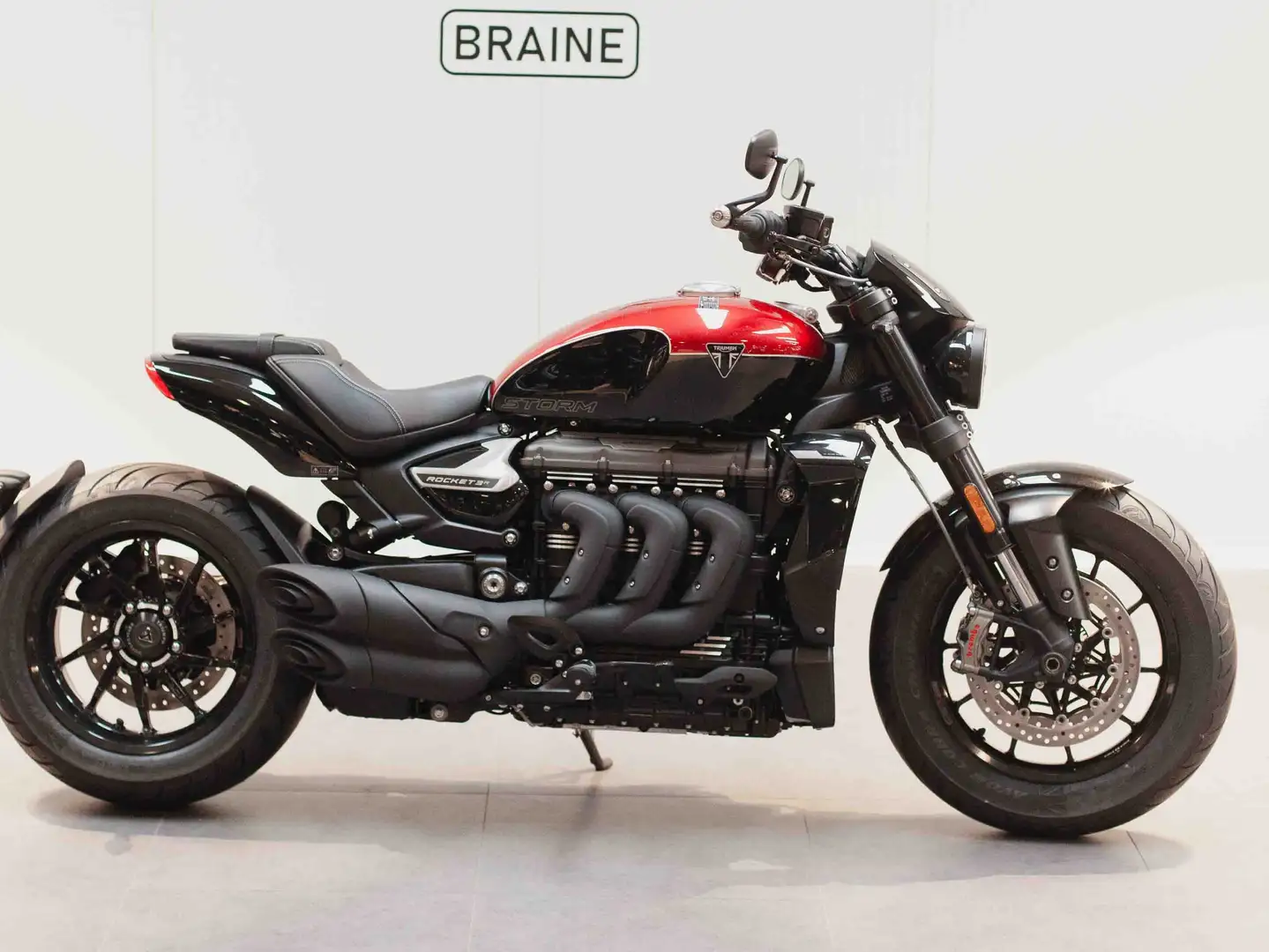 Triumph Rocket 3 R Storm Roşu - 2