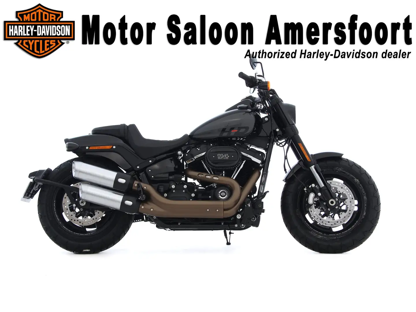 Harley-Davidson Fat Bob FXFBS SOFTAIL FATBOB Negru - 1