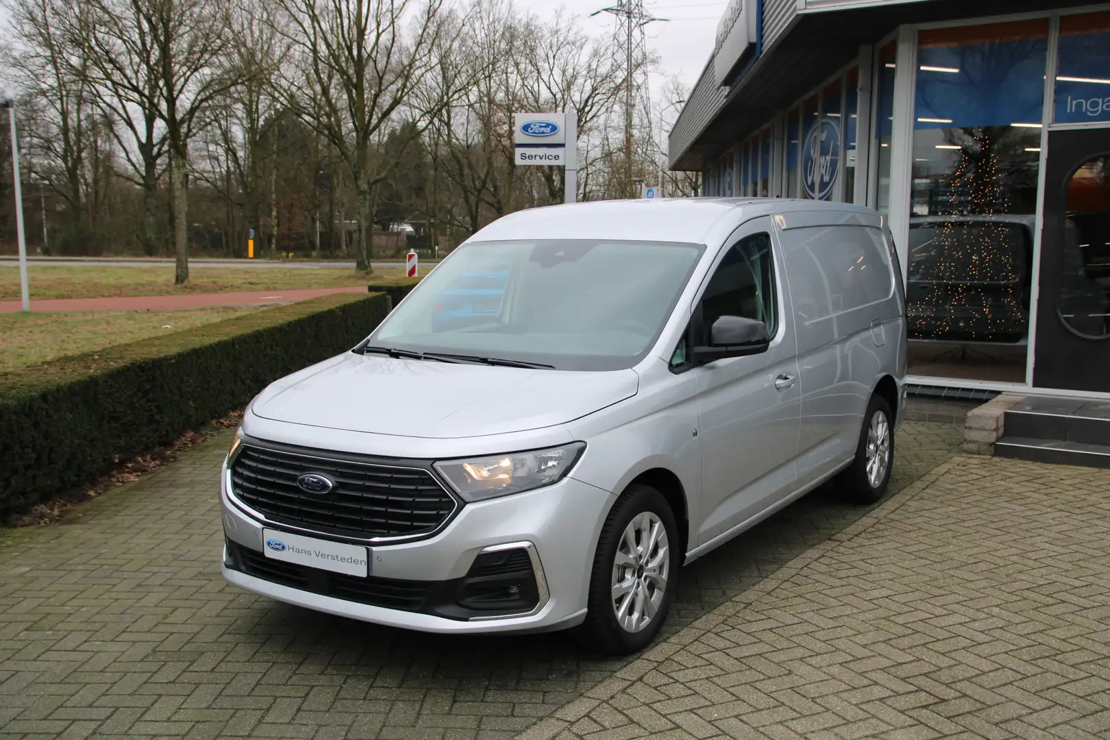 Ford Transit Connect 2.0 EcoBlue 122 PK L2 Limited Automaat NIEUW BPM V Zilver - 2