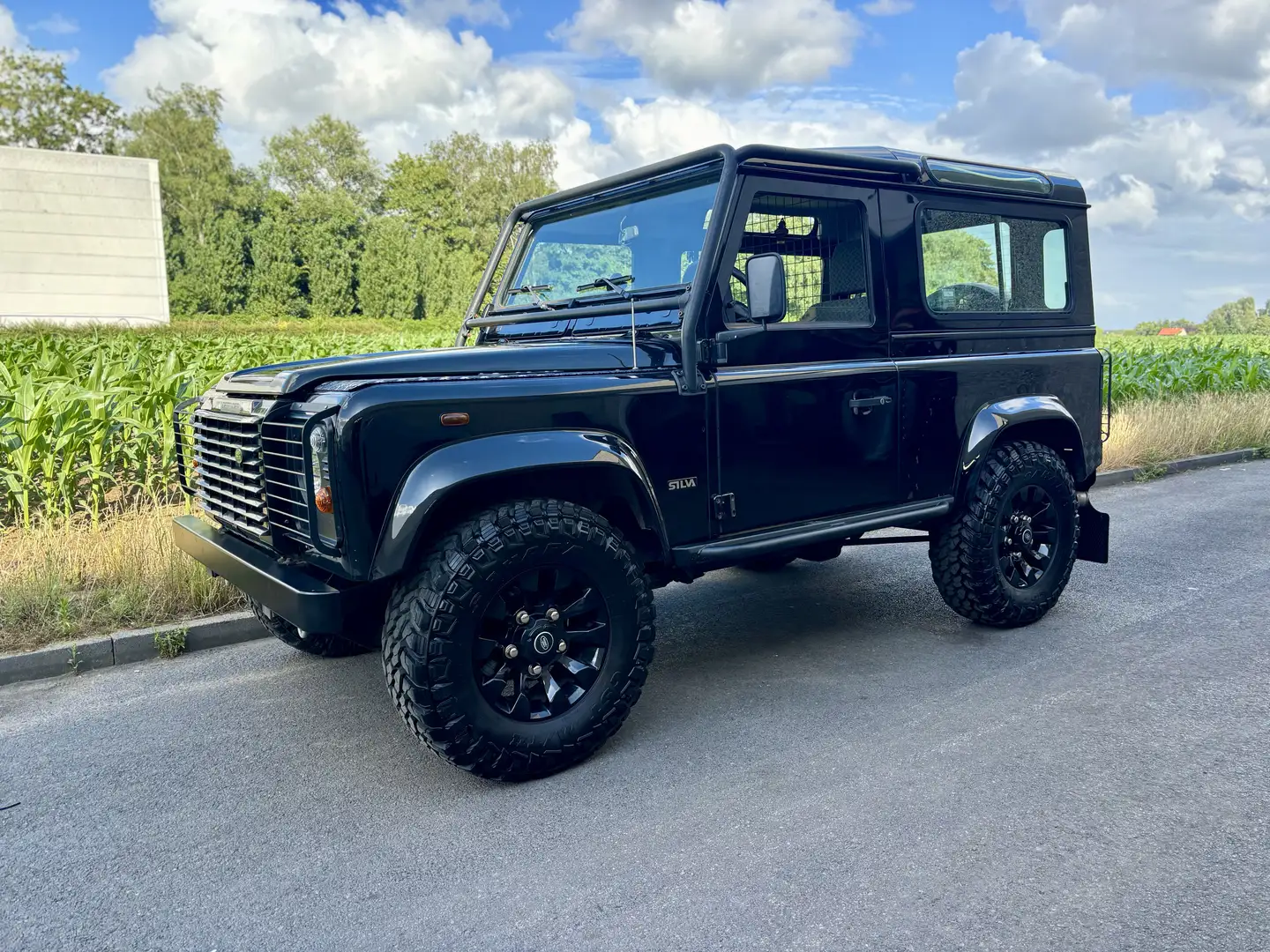 Land Rover Defender 90 Td5 Silva edition Top conditie Noir - 1