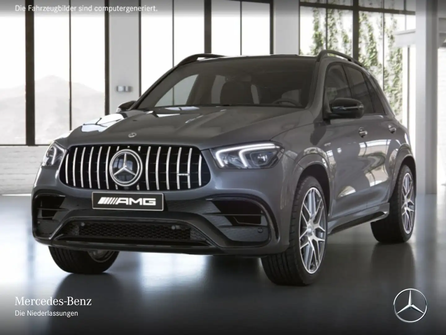 Mercedes-Benz GLE 63 AMG GLE 63 4M NIGHT+PANO+360+MULTIBEAM+FAHRASS+STHZG Gris - 2