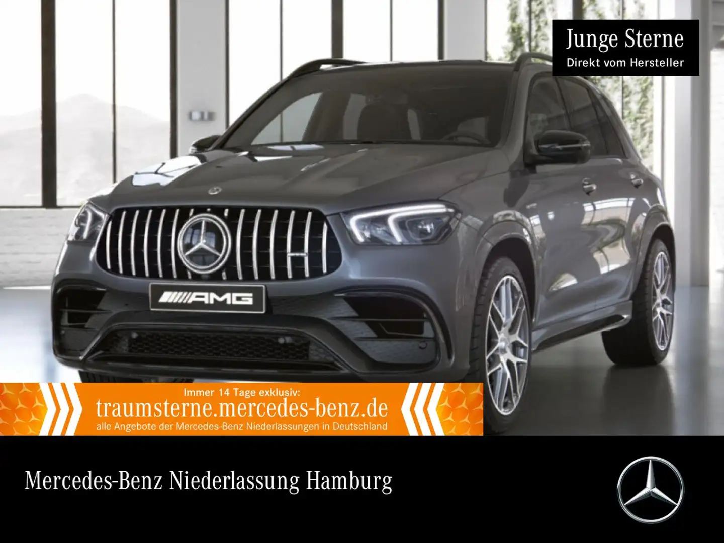 Mercedes-Benz GLE 63 AMG GLE 63 4M NIGHT+PANO+360+MULTIBEAM+FAHRASS+STHZG Gris - 1