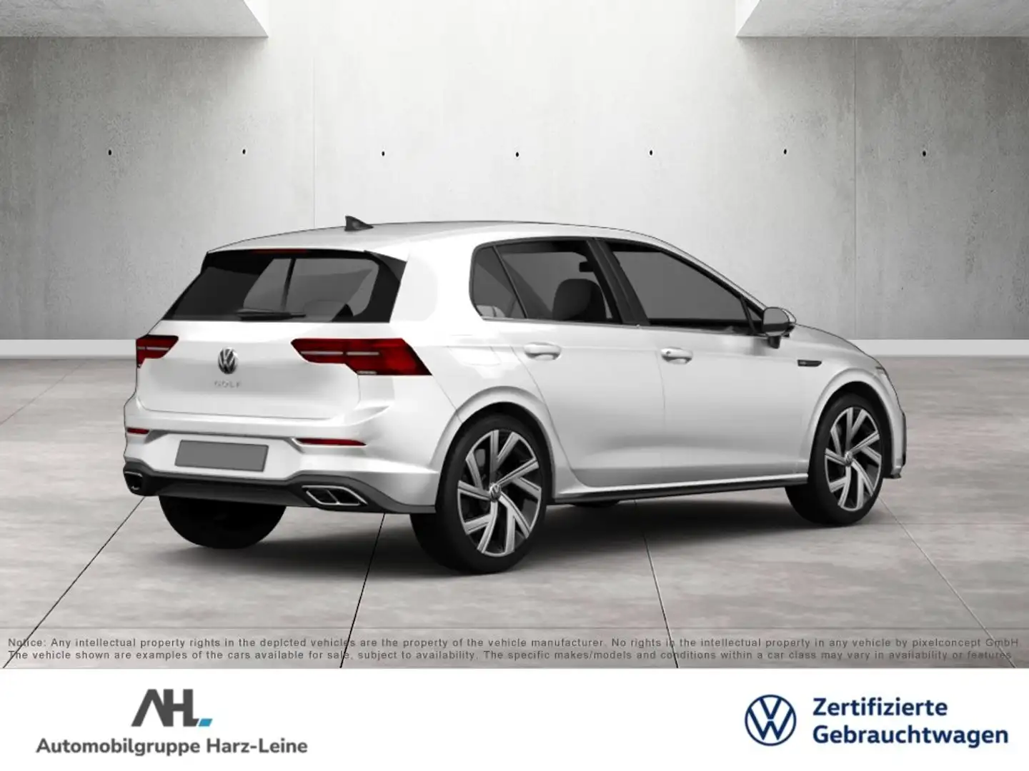 Volkswagen Golf VIII LIFE TSI+ALU 16''+ACC+LED+SITZHEIZUNG+APP CON Wit - 2