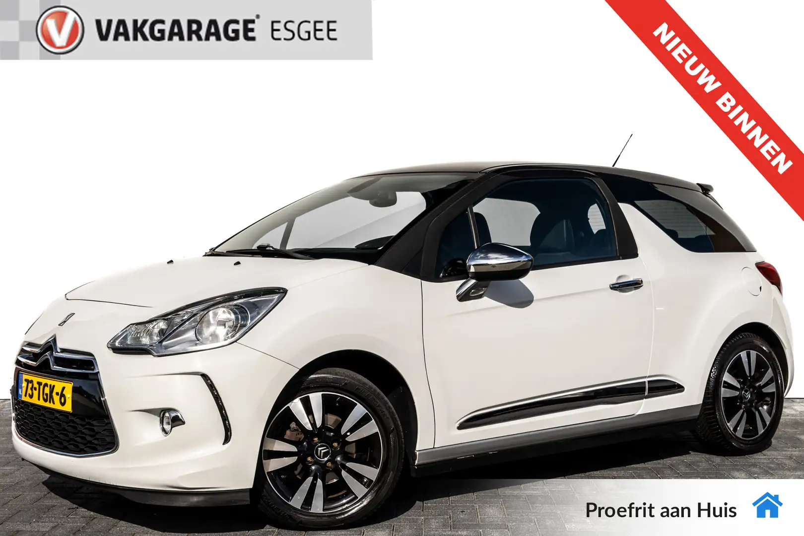 Citroen DS3 1.6 93 PK e-HDi So Chic MEENEEMPRIJS TREKHAAK . | Білий - 1