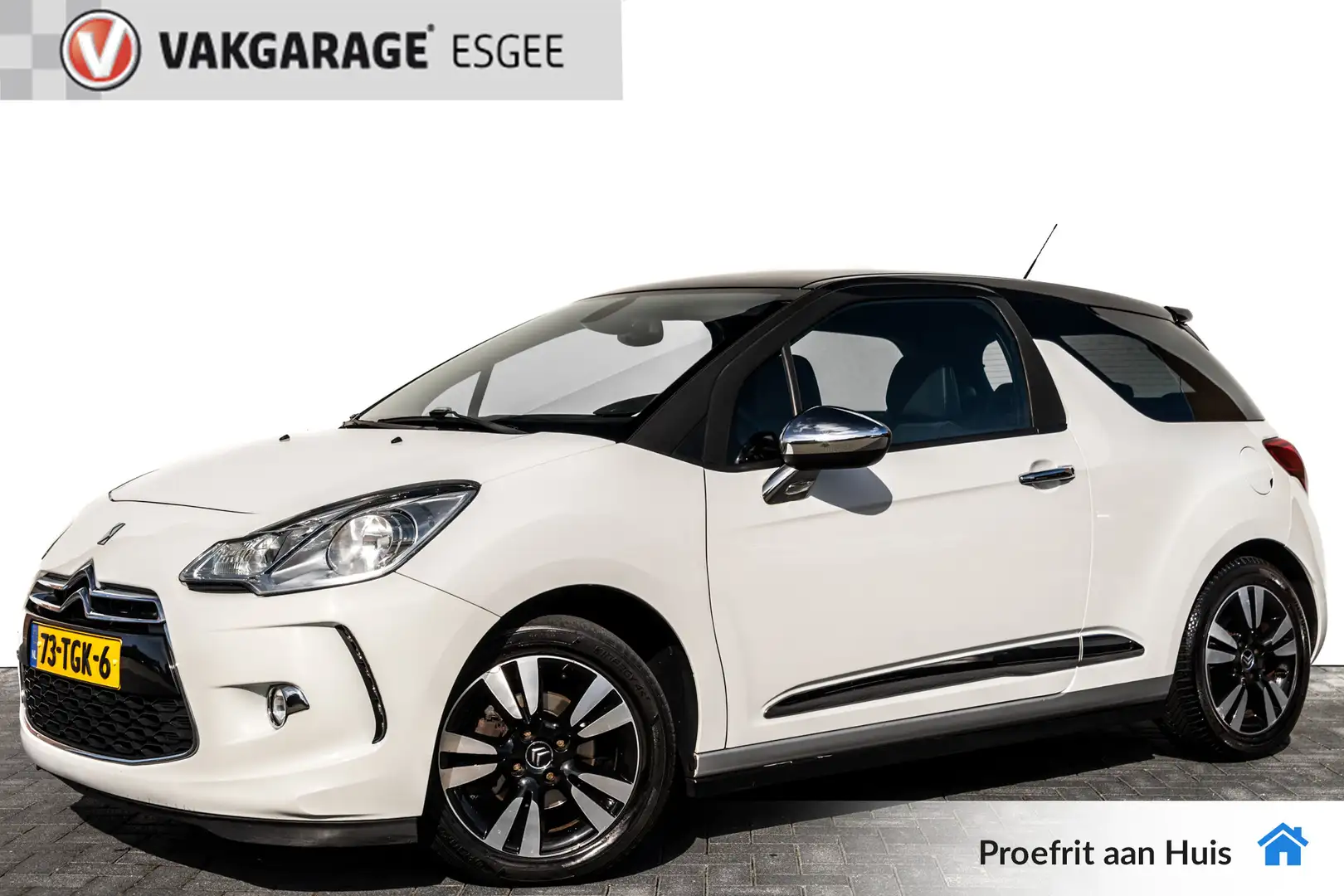 Citroen DS3 1.6 93 PK e-HDi So Chic MEENEEMPRIJS TREKHAAK . | Blanco - 1