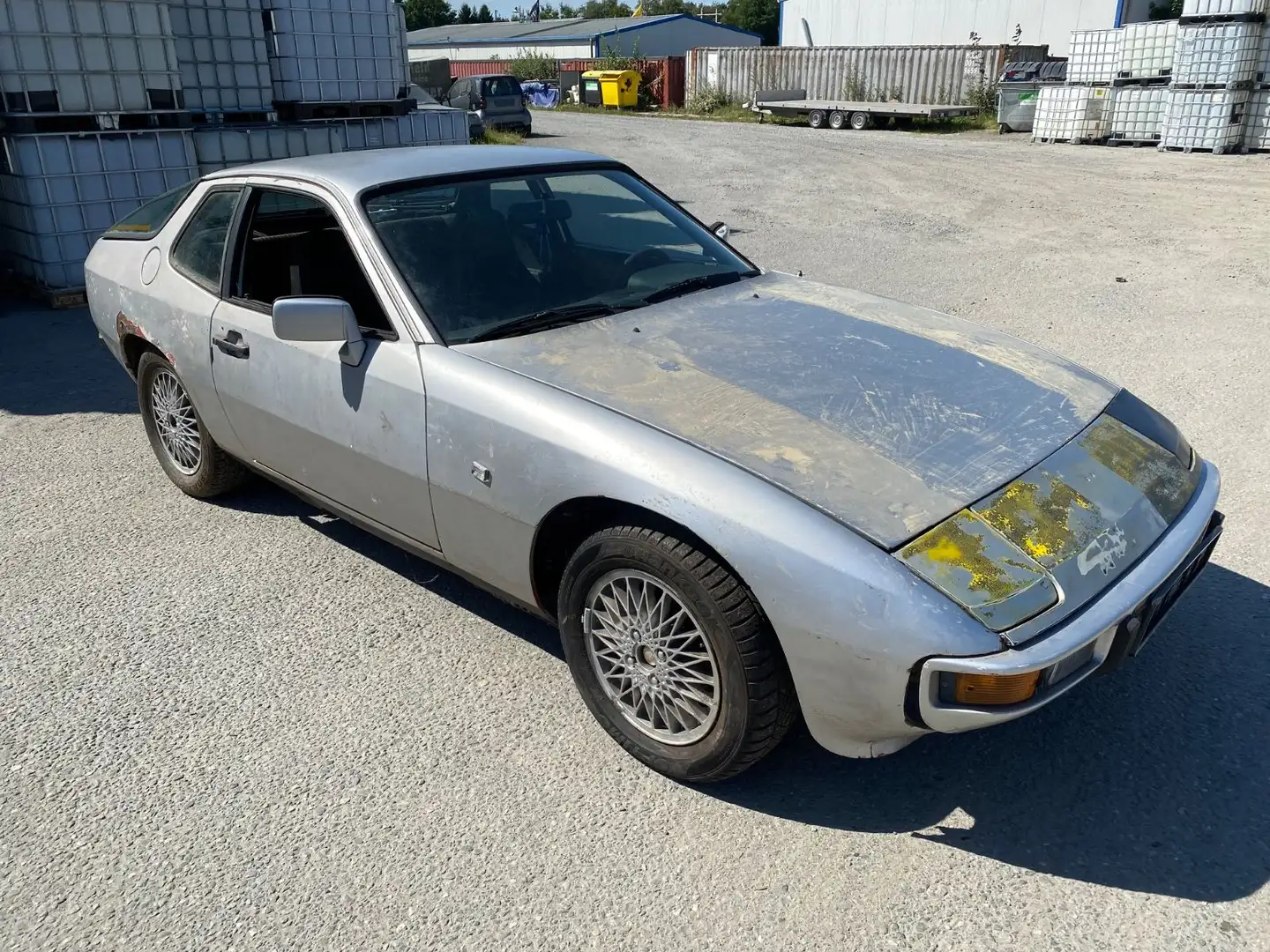 Porsche 924 2,0 Turbo Alufelgen Projekt Oldtimer Ezüst - 1