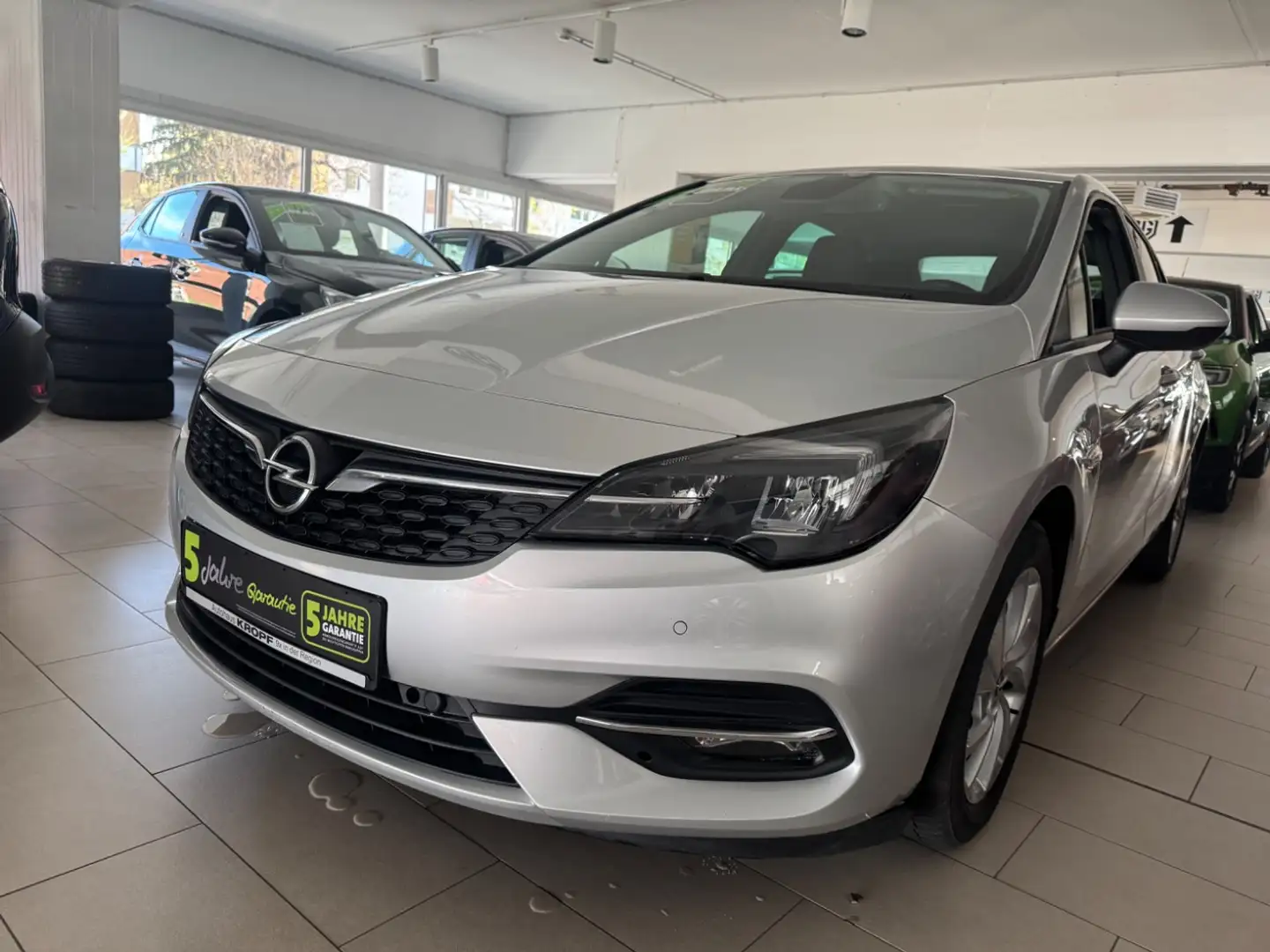 Opel Astra K 1.4 Turbo Automatik Alu SHZ 2xPDC Silber - 2