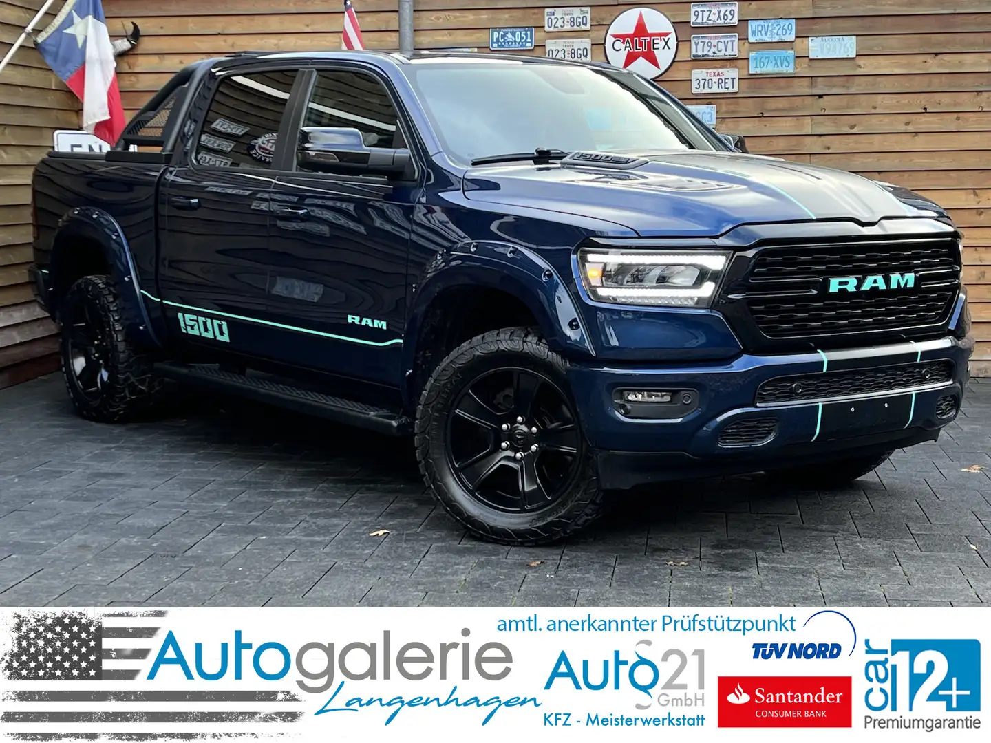 Dodge RAM 1500 OFFROAD 4x4 5,7L SHZ AHK CarPlay Bleu - 1