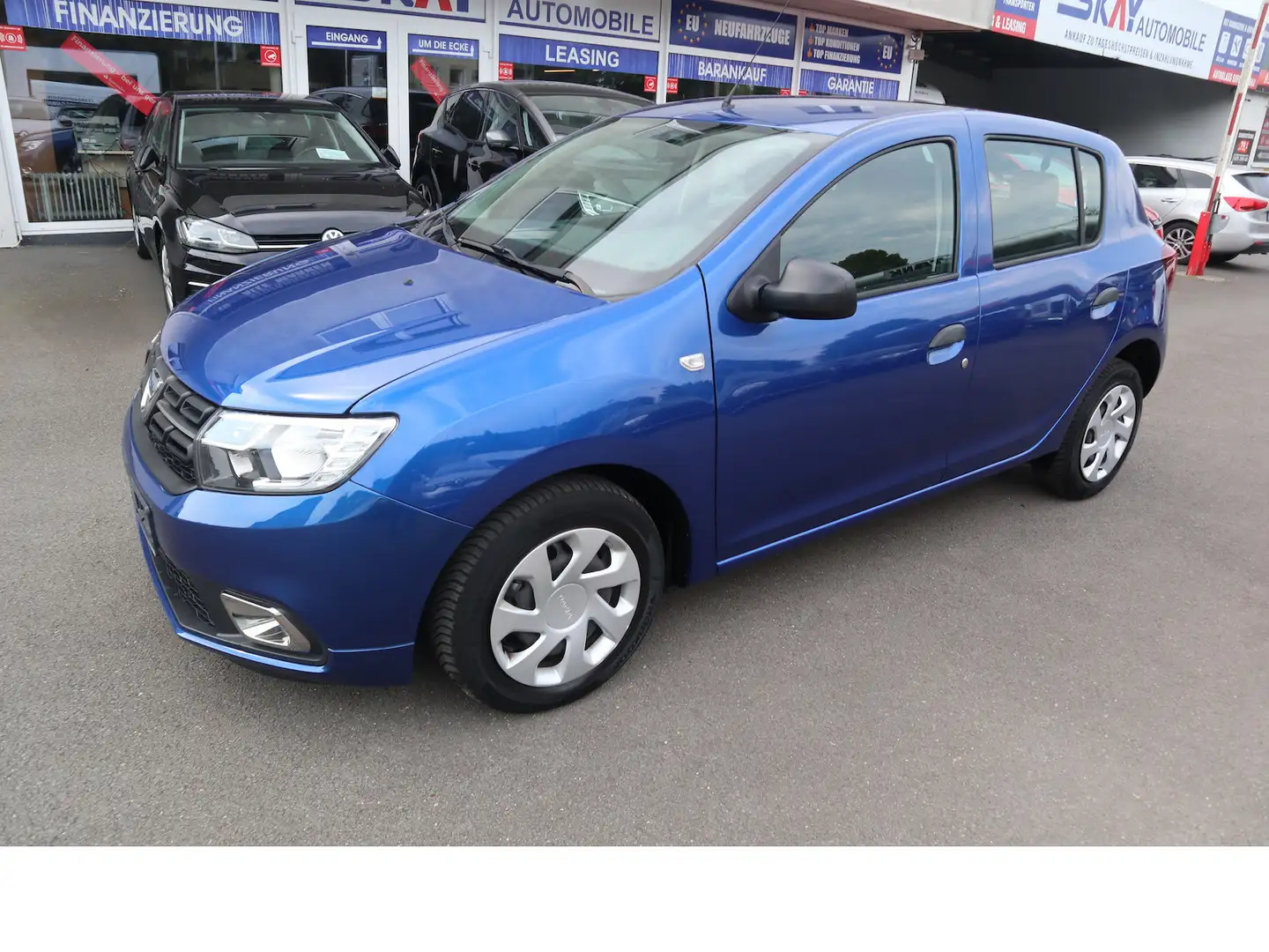 Dacia Sandero Essential Klima Scheckheftgepflegt Blau - 2