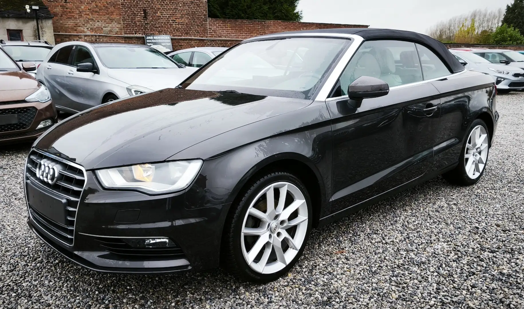 Audi A3 Cabrio_1.4TFSI(149CH)_2015💢EU.6B_AUT_126.000KM💢 Zwart - 1