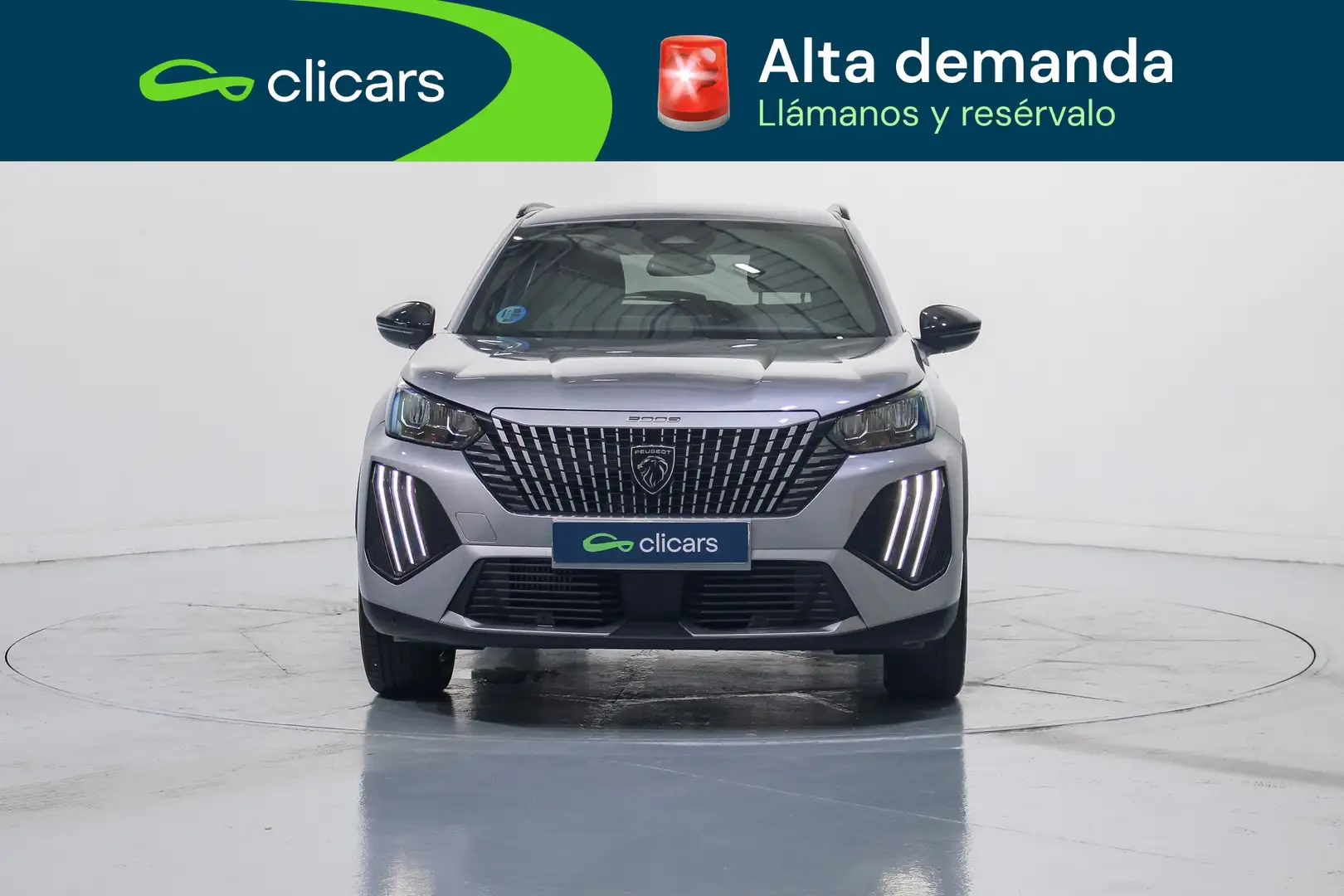 Peugeot 2008 Hybrid 136 Allure eDCS6 Plateado - 2