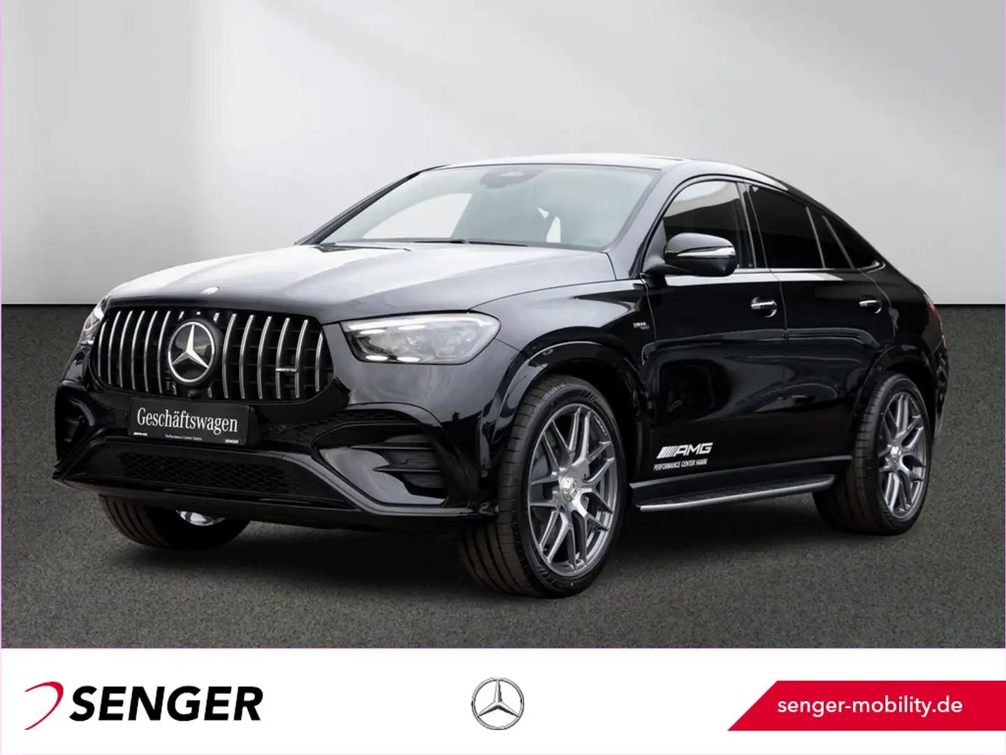 Mercedes-Benz GLE 53 AMG 4M Coupé Distronic Multibeam Pano AHK Negro - 1