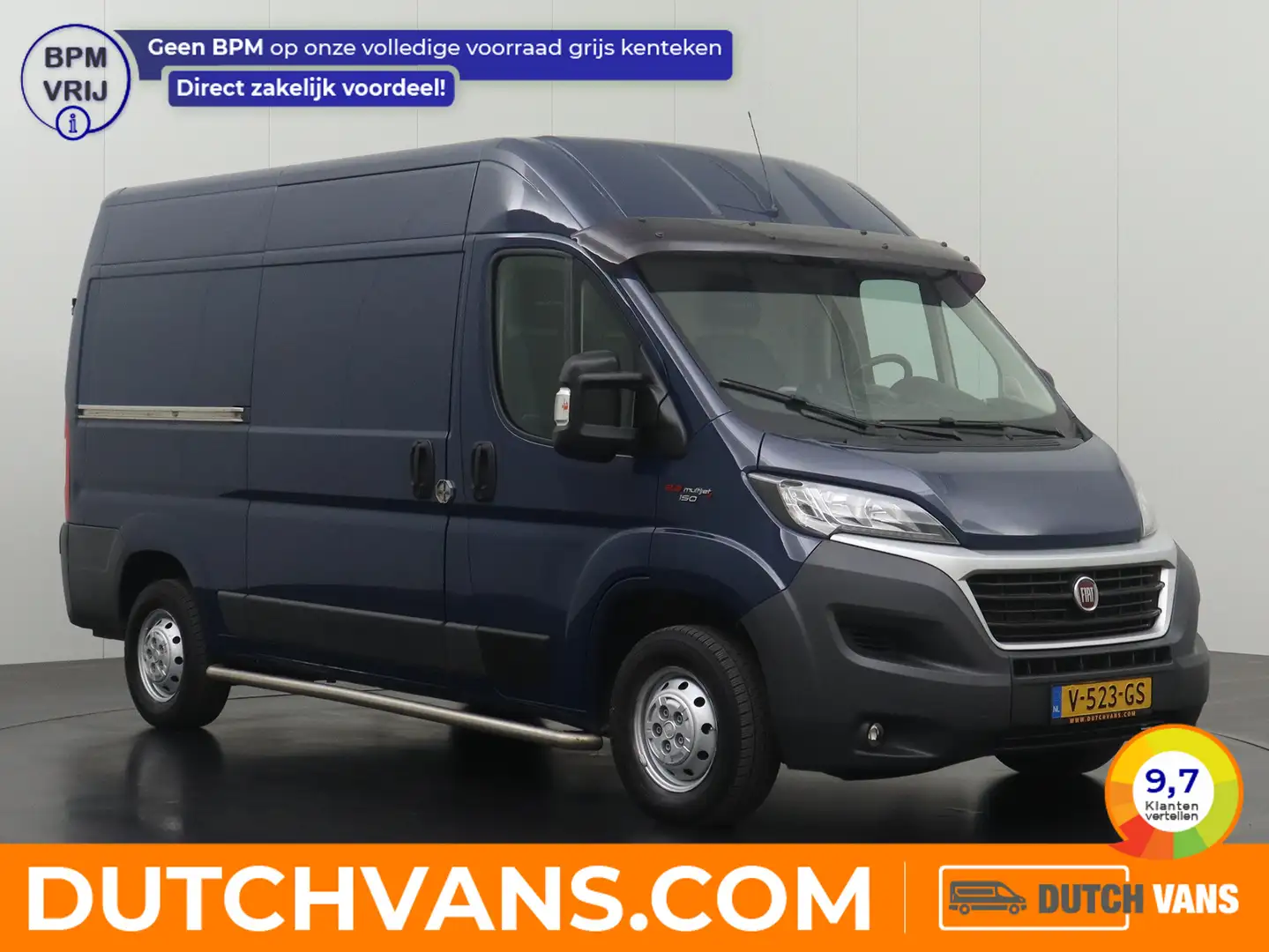 Fiat Ducato 2.3MultiJet 150PK Automaat L2H2 | Navigatie | Airc Blauw - 1