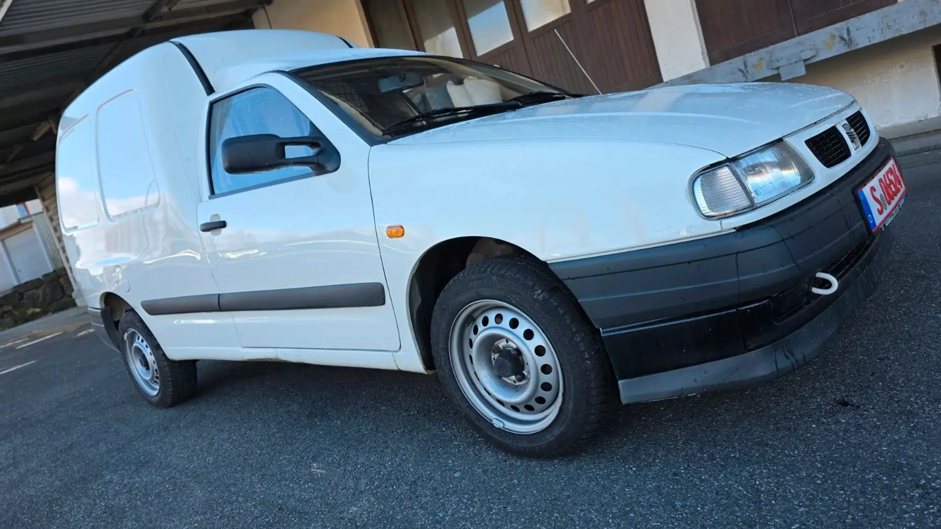 SEAT Inca DIESEL +TÜV+GARANTIE+1HAND+ANHÄNGER Weiß - 2