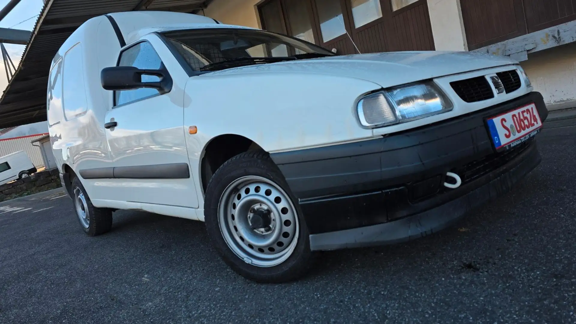 SEAT Inca DIESEL +TÜV+GARANTIE+1HAND+ANHÄNGER Wit - 2